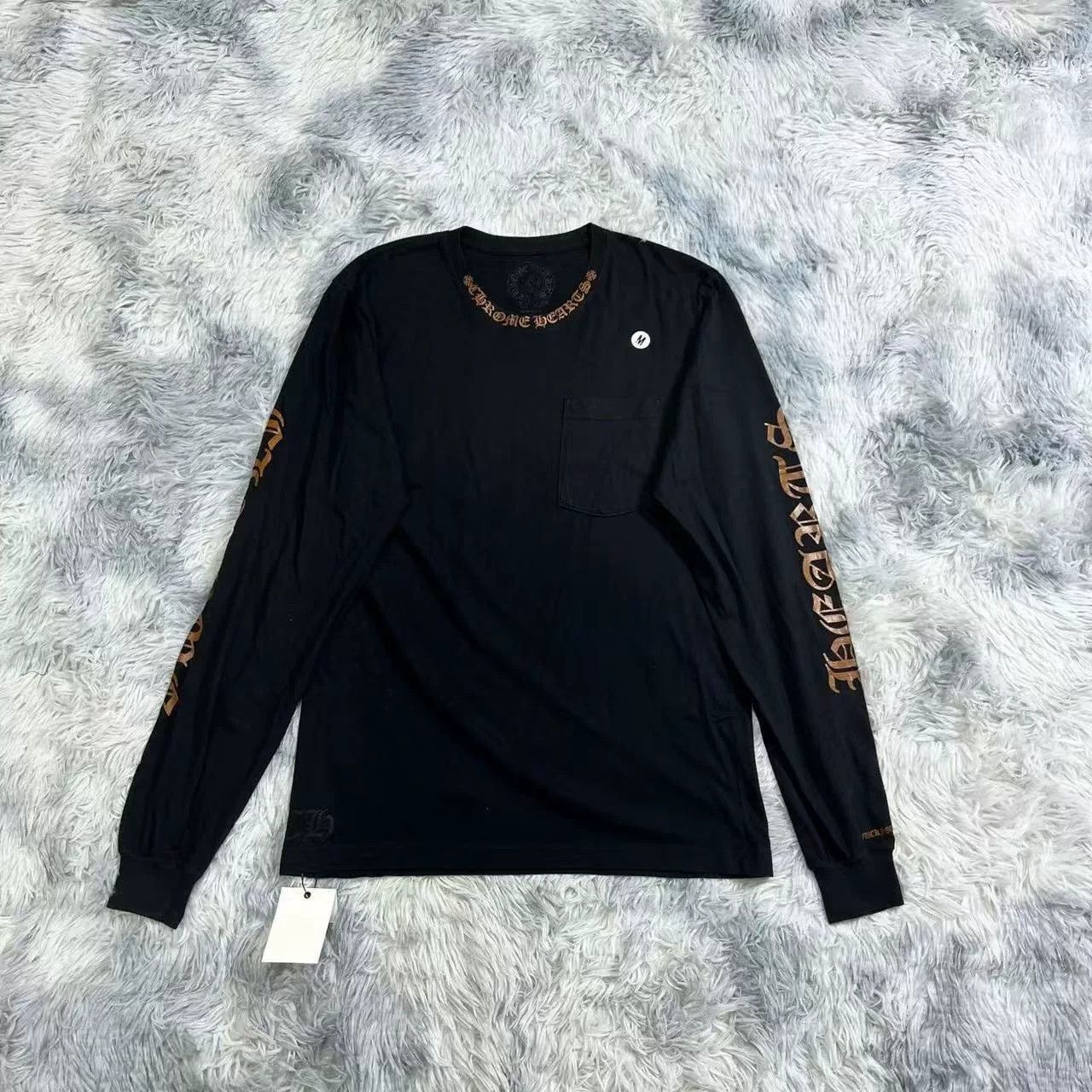Chrome Hearts Chrome Hearts Sanskrit Long Sleeve Top Size US M / EU 48-50 / 2 - 1 Thumbnail