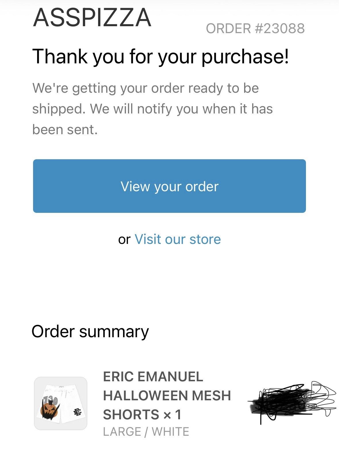 Asspizza × Eric Emanuel ASSPIZZA x Eric Emanuel Halloween Mesh Shorts Size US 34 / EU 50 - 6 Thumbnail
