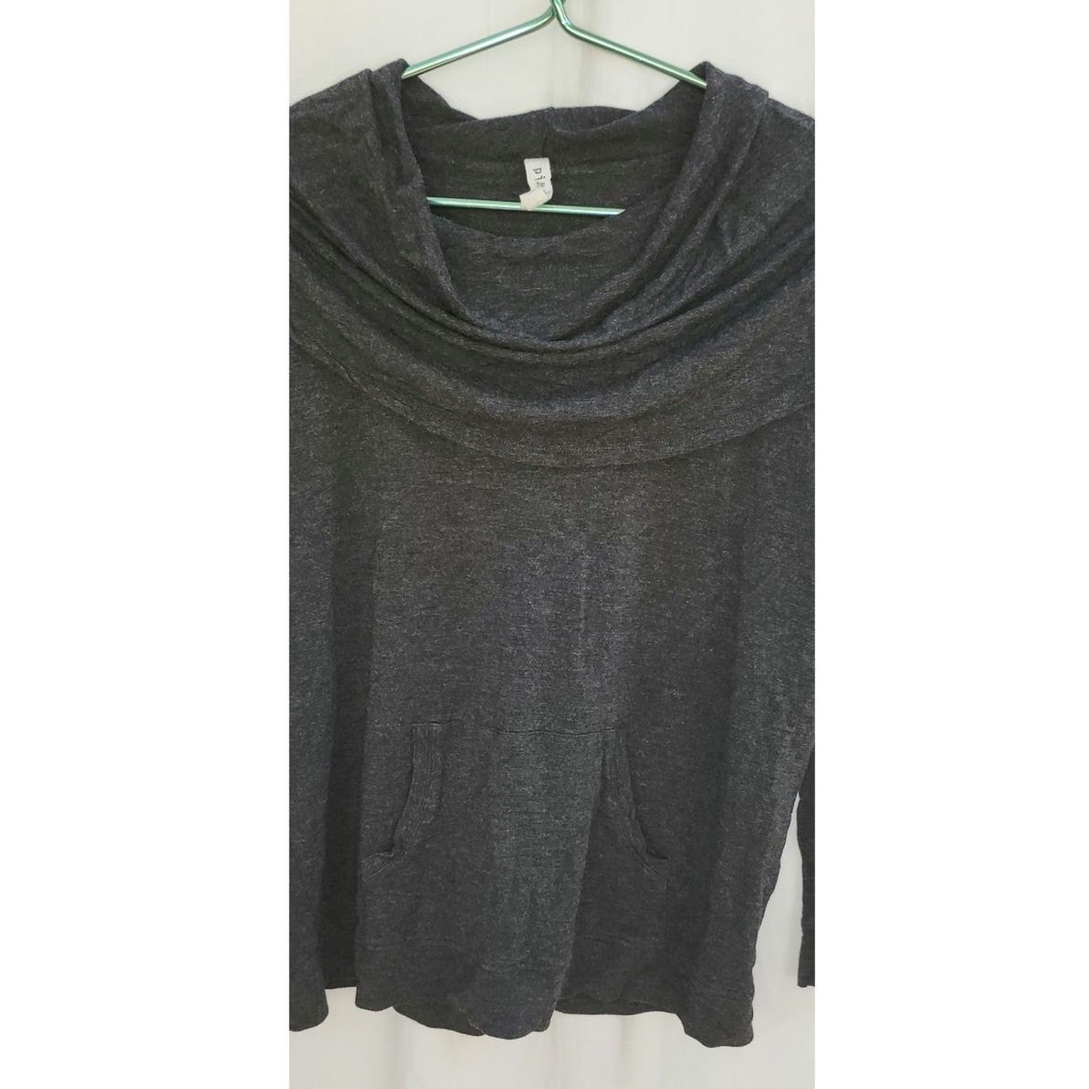 Pieces Uniques Pieces Gray Cowl Neck Long Sleeve Sweater Size Small Size S / US 4 / IT 40 - 6 Thumbnail