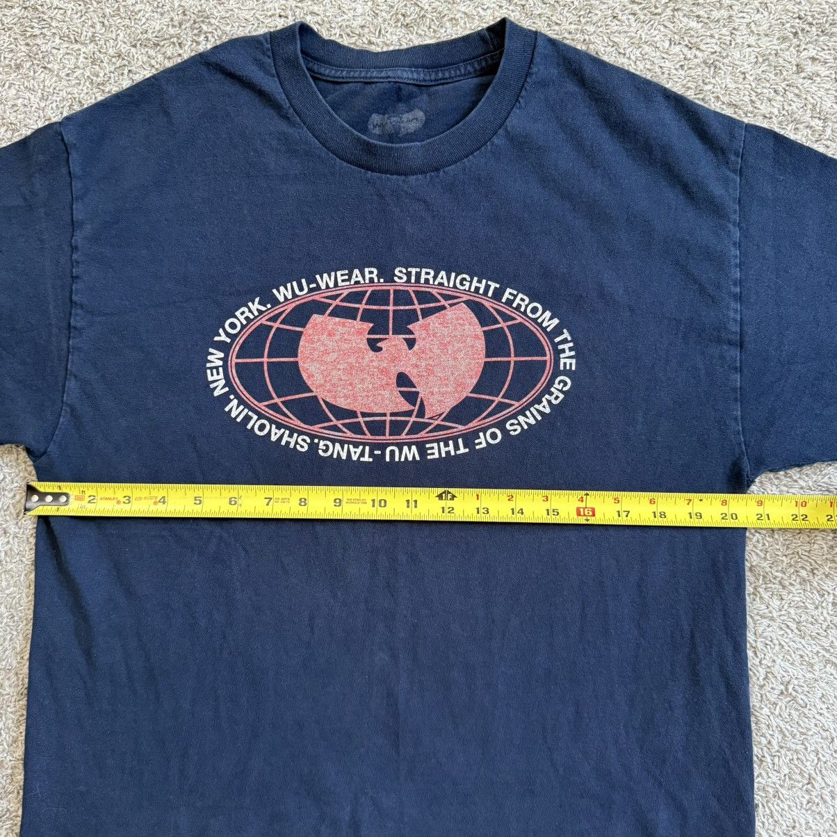 Wu-Tang Clan 🔴Wu-Wear Shirt Size Large Wu-Tang Globe Rza Gza Size US L / EU 52-54 / 3 - 8 Thumbnail