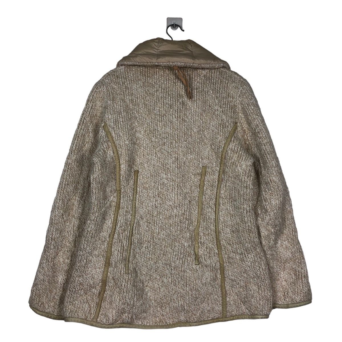Vintage 🔥Vintage Quilted Knit Jacket Visconf Made in Italy Ry Zip Size US M / EU 48-50 / 2 - 8 Thumbnail