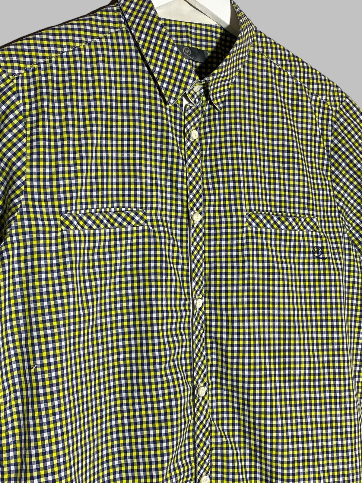 Alexander McQueen Alexander McQueen Checked Short Sleeve Shirt Button Up Size US M / EU 48-50 / 2 - 3 Thumbnail