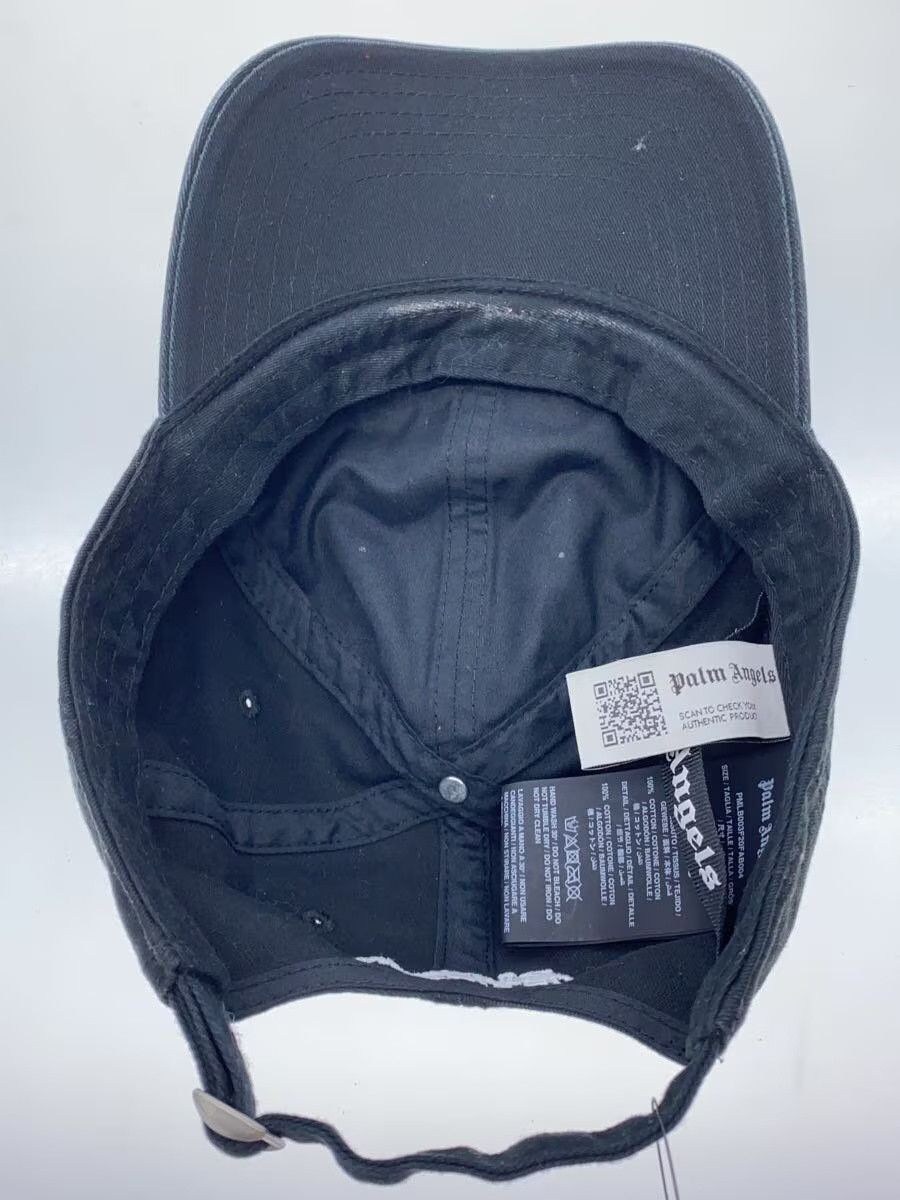 Palm Angels Palm Angels Plain Cotton Cap Black Size ONE SIZE - 4 Thumbnail