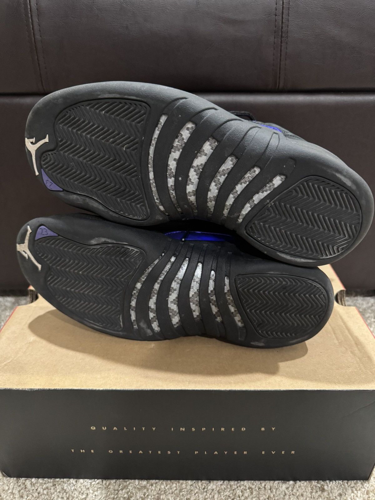 Jordan Brand Jordan 12 Purple Concord Size US 9 / EU 42 - 6 Thumbnail
