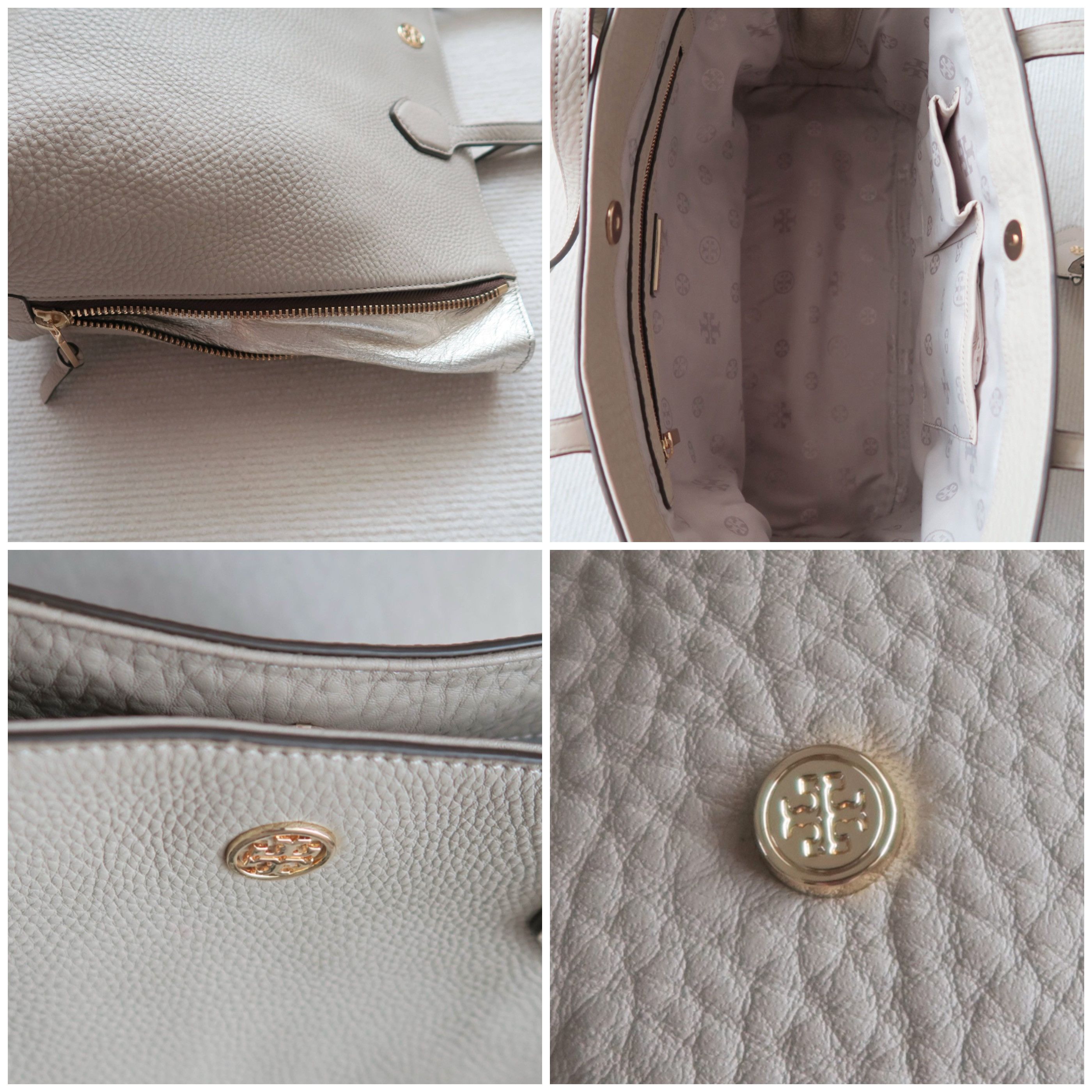 Tory Burch Tory Burch Expandable Robinson Leather Shoulder Tote Handbag Size ONE SIZE - 11 Thumbnail