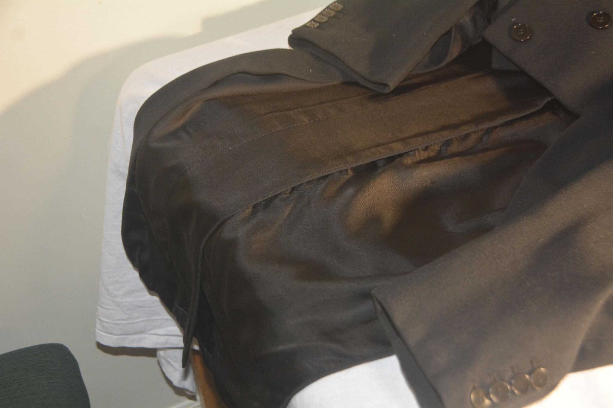 Other Vintage Harry Hall London Tailcoat Morning Jacket Black Formal Wear Size 40R - 5 Thumbnail