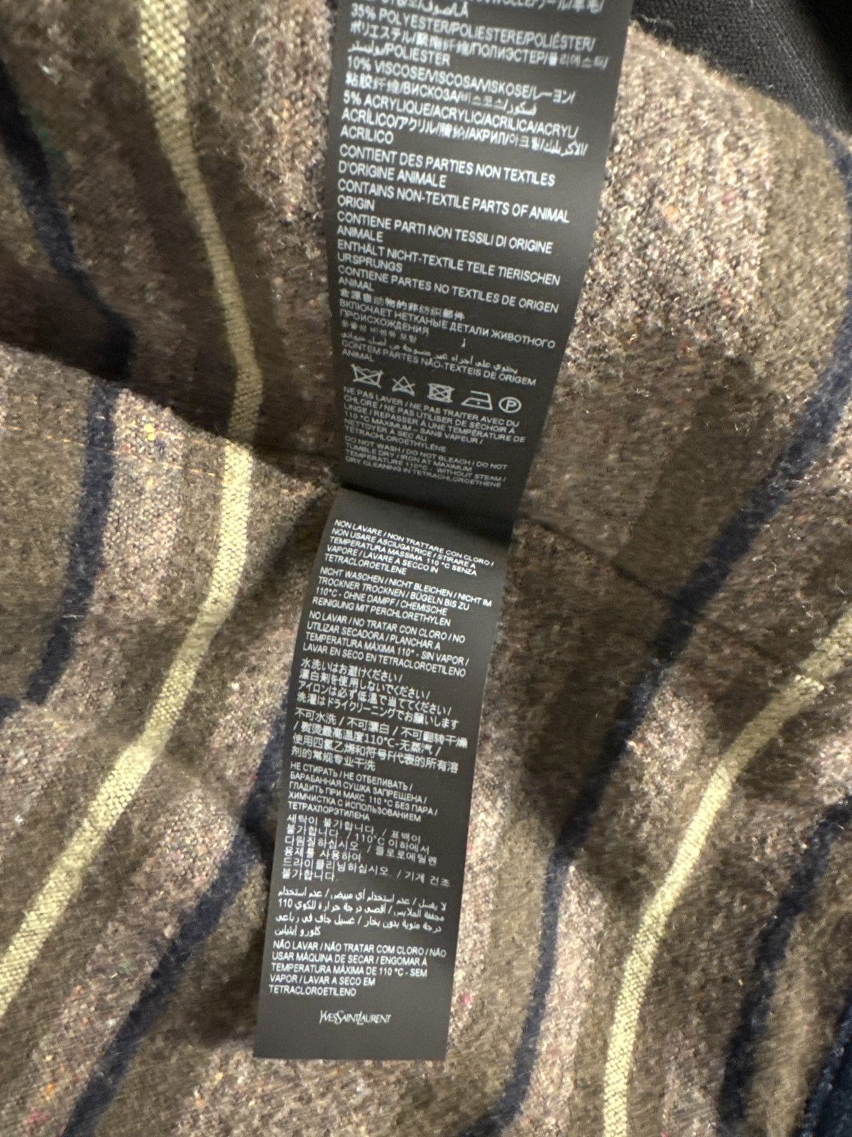 Saint Laurent Paris Distressed Hedi Slimane X Saint Laurent Denim Jacket Size US XS / EU 42 / 0 - 8 Thumbnail