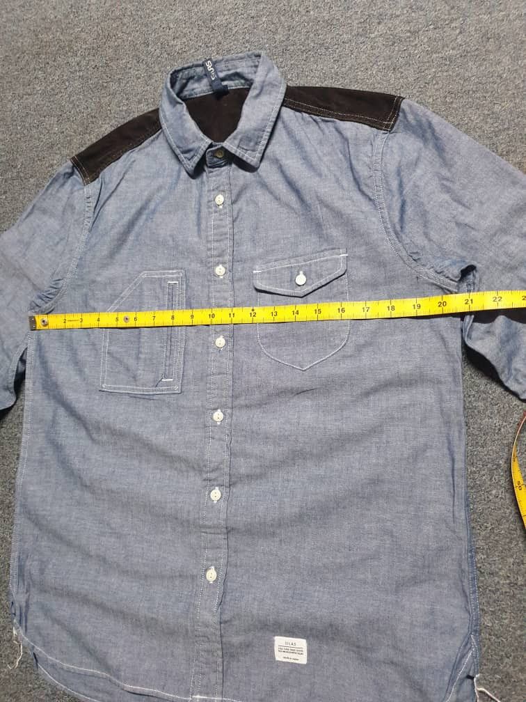 Japanese Brand 💥Silas Japanese brand chambray shirt Size US M / EU 48-50 / 2 - 12 Thumbnail