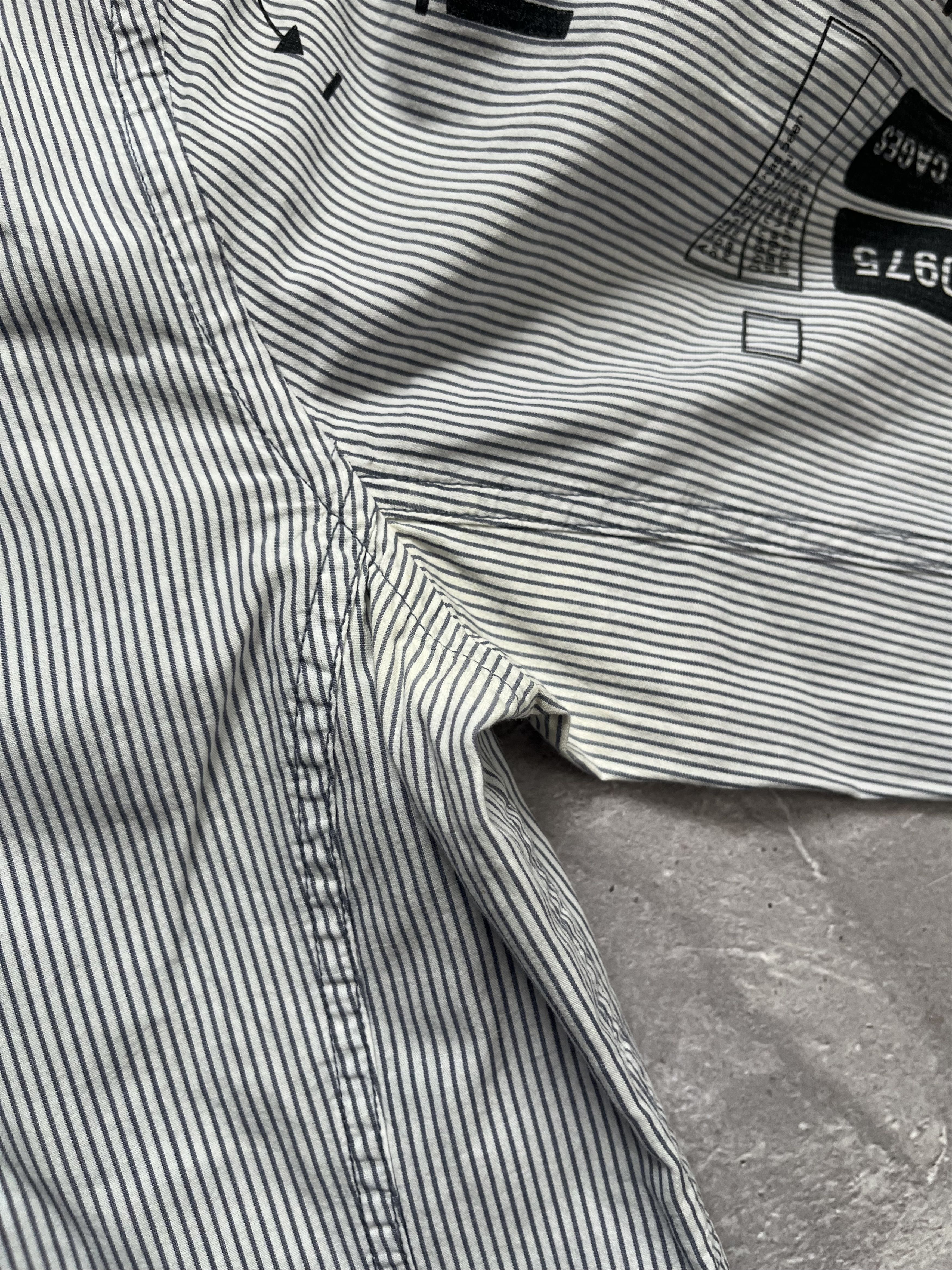 Diesel RARE Diesel DEPT. LIQUID SPACE Striped Button Up Shirt Size US S / EU 44-46 / 1 - 5 Thumbnail
