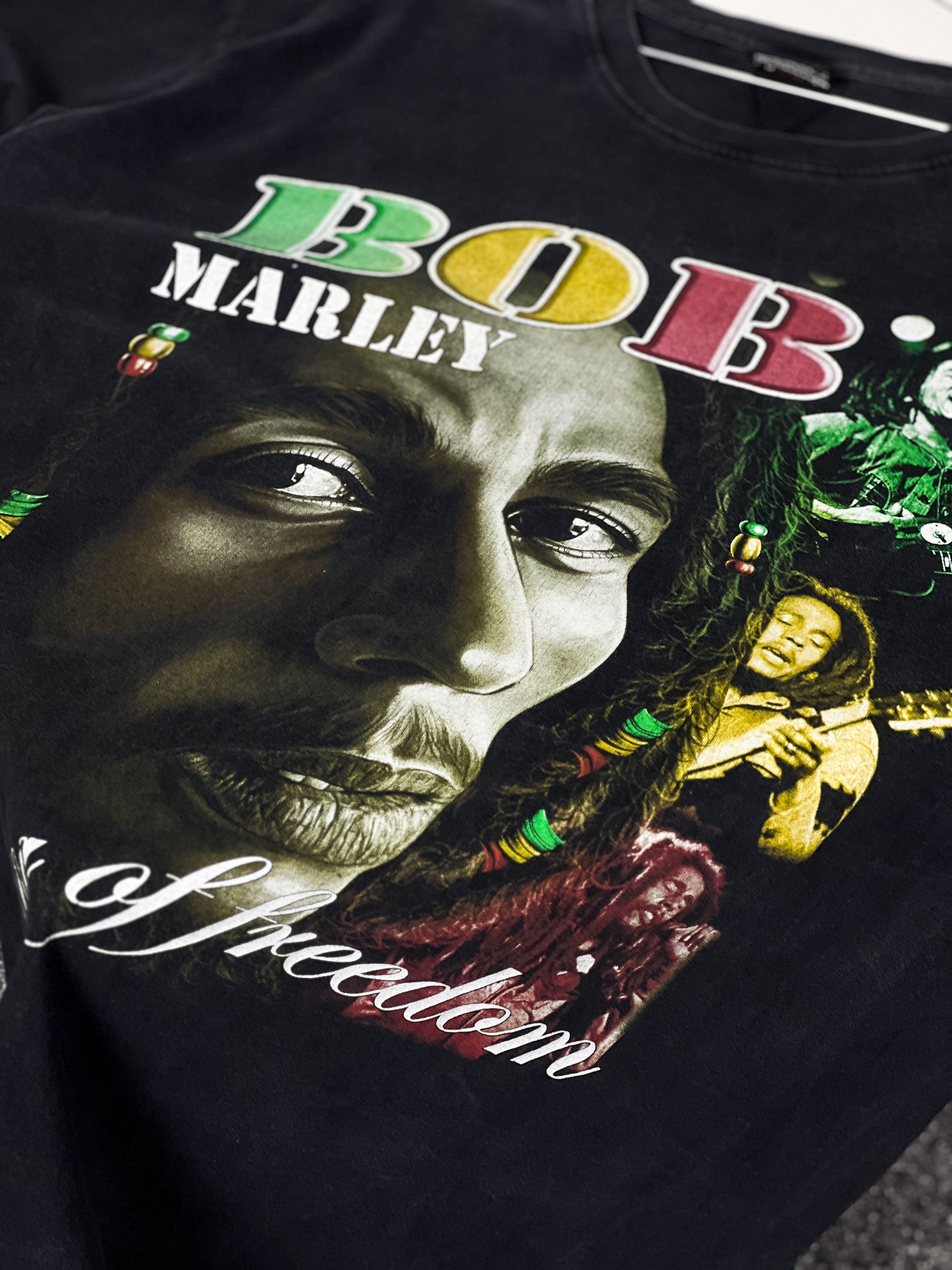 Vintage Rock@Tees x Bob Marley Vintage Men`s t-Shirt Size US XXL / EU 58 / 5 - 3 Thumbnail