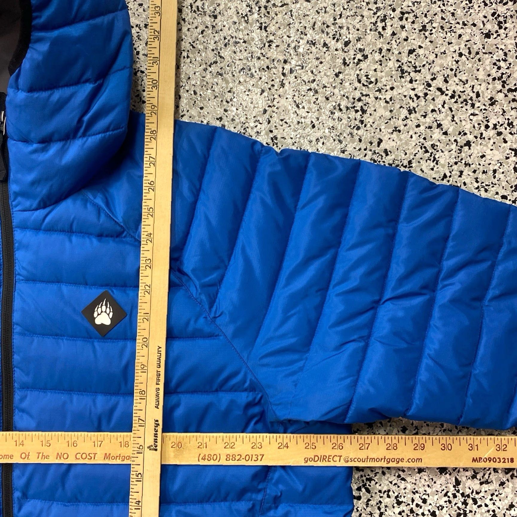 Vintage Duluth Alaskan Hardgear Zip-Up Hoodie Puffer Jacket XL Men Blue Regular Presumably Outdoor Winter Casual Size US XL / EU 56 / 4 - 2 Thumbnail