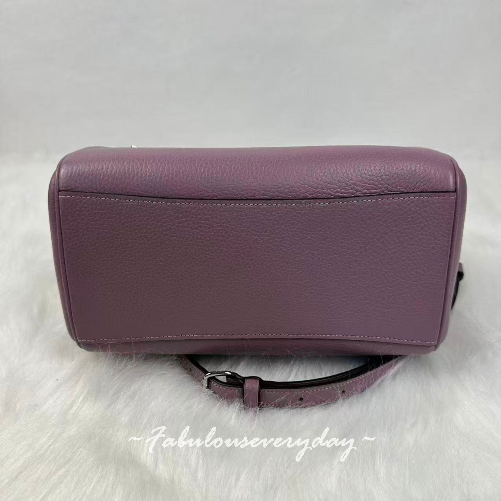 Coach Coach Rowan Satchel Bag Crossbody In leather/Silver/Jasmine Size ONE SIZE - 5 Thumbnail