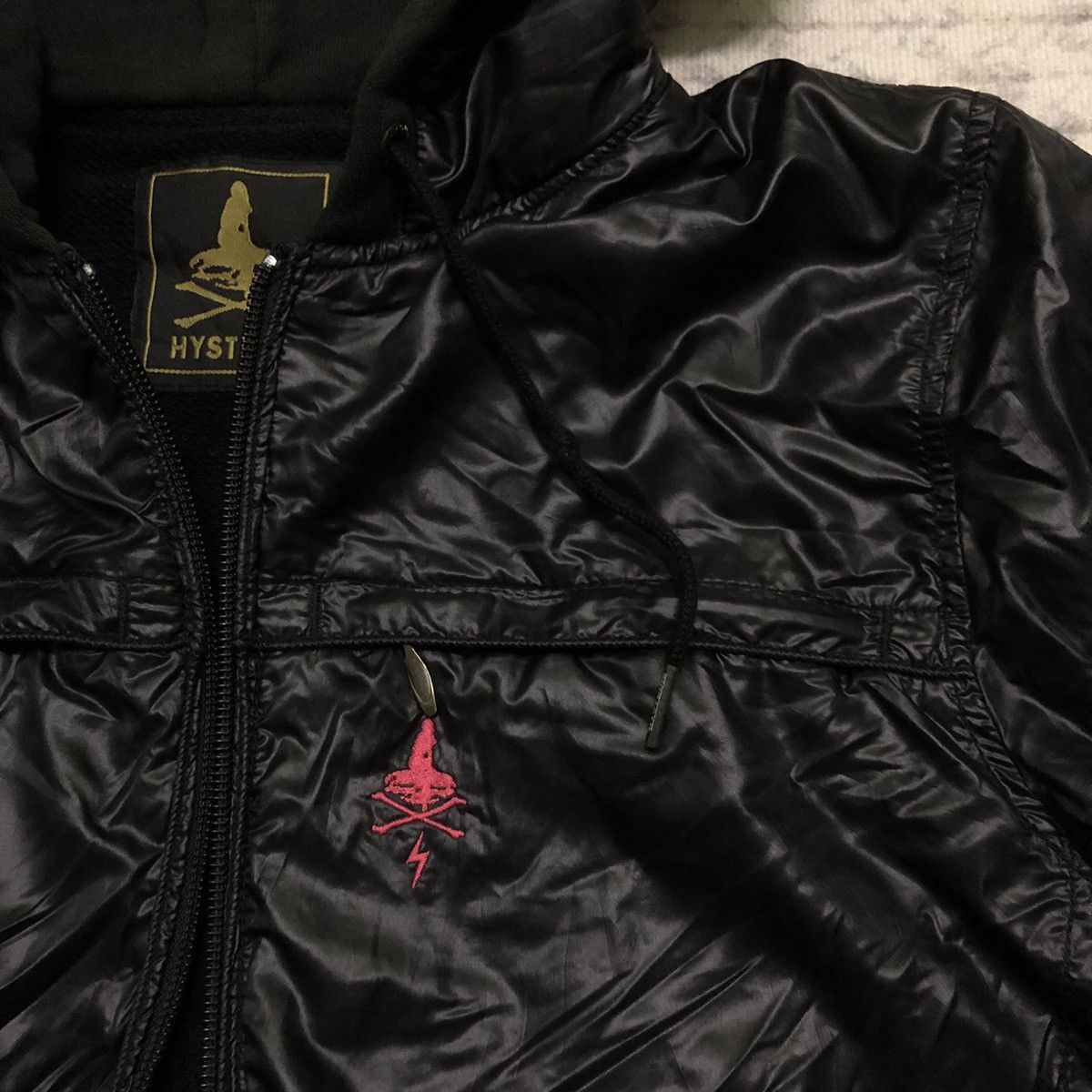 Hysteric Glamour × If Six Was Nine × Japanese Brand Rare Distressed Hysteric Glamour Skull Logo Light Jacket Size US XXS / EU 40 - 4 Thumbnail