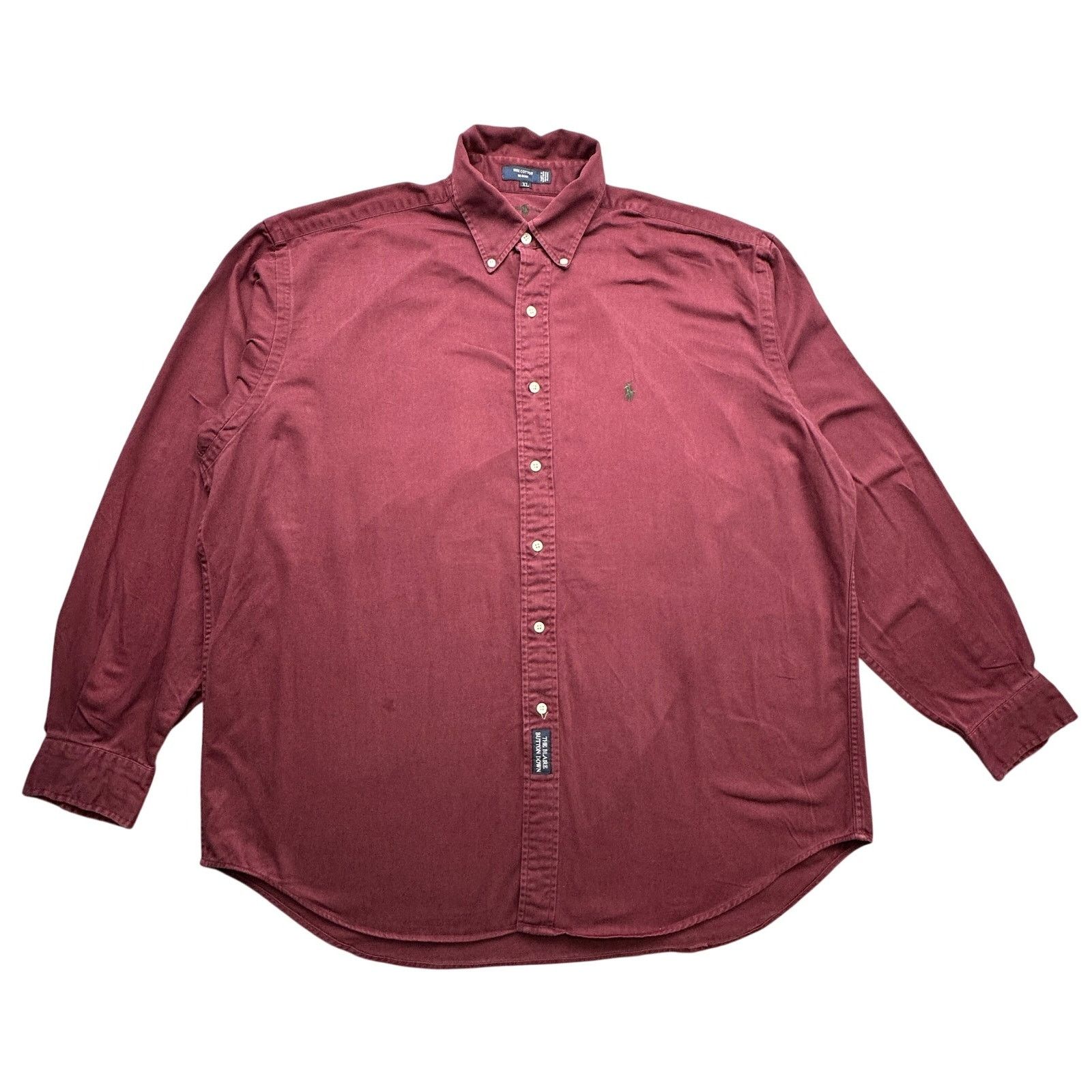 Ralph Lauren VTG Ralph Lauren The Blaire Button Down Red Shirt Mens XL Size US XL / EU 56 / 4 - 1 Thumbnail