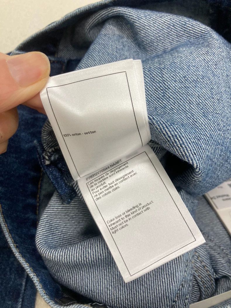 Chanel Chanel 24K blue wide-leg jeans Size 42" / US 20 - 7 Thumbnail