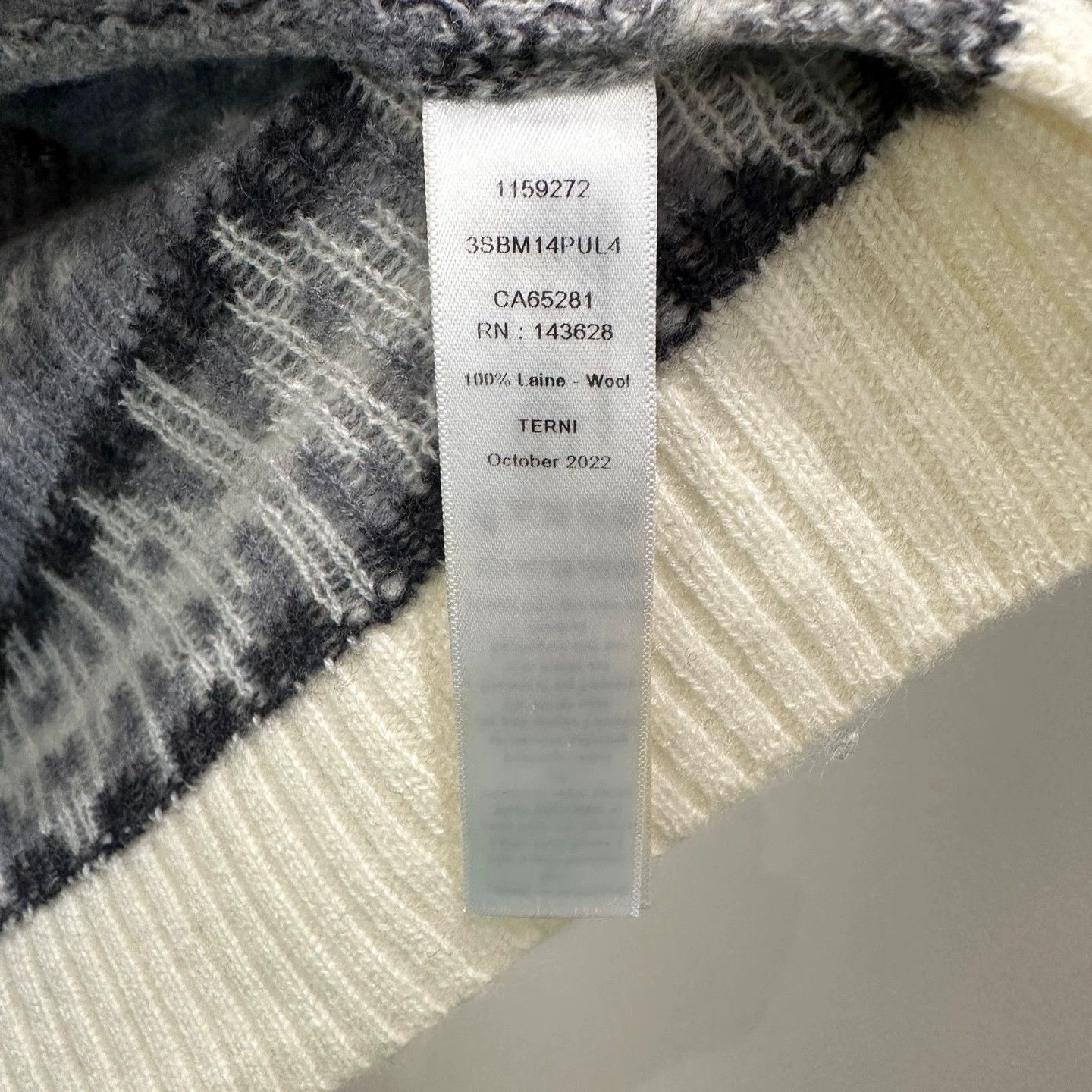 Christian Dior Monsieur Christian Dior apr498 short wool knit vest Size 13 Size XS / US 0-2 / IT 36-38 - 4 Thumbnail