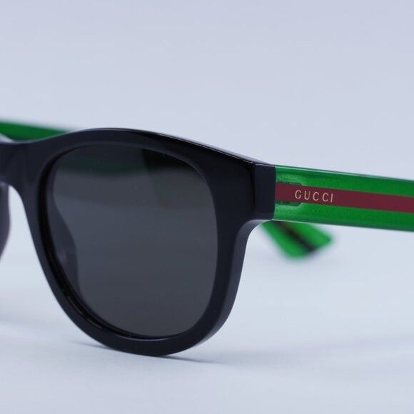 Gucci 🕶️ New Gucci GG0003SN 006 Polarized Sunglasses - Black Size ONE SIZE - 9 Thumbnail