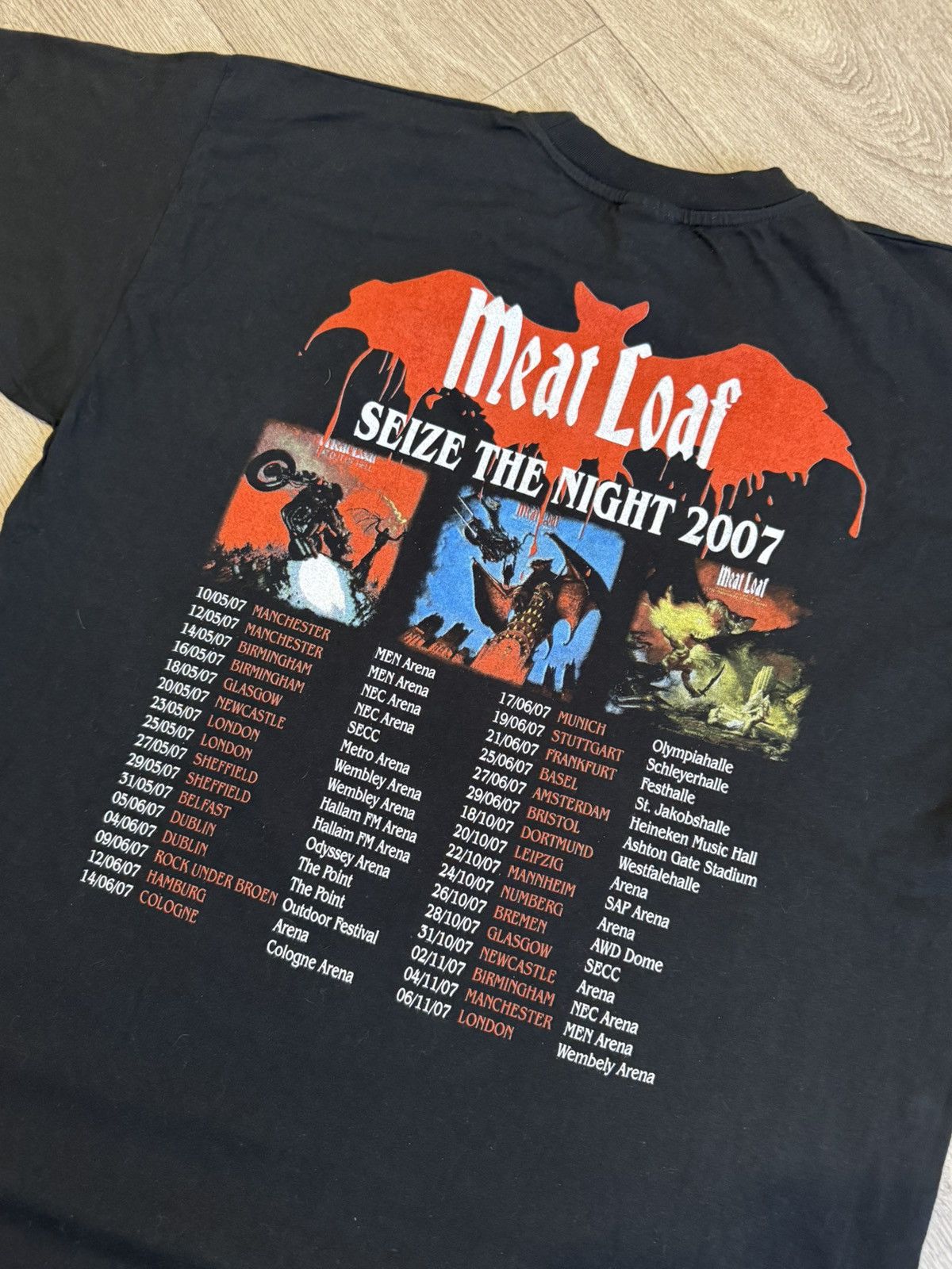 Band Tees 🔷Vintage Meat Loaf 2007 T-shirt🔷 Size US XL / EU 56 / 4 - 6 Thumbnail