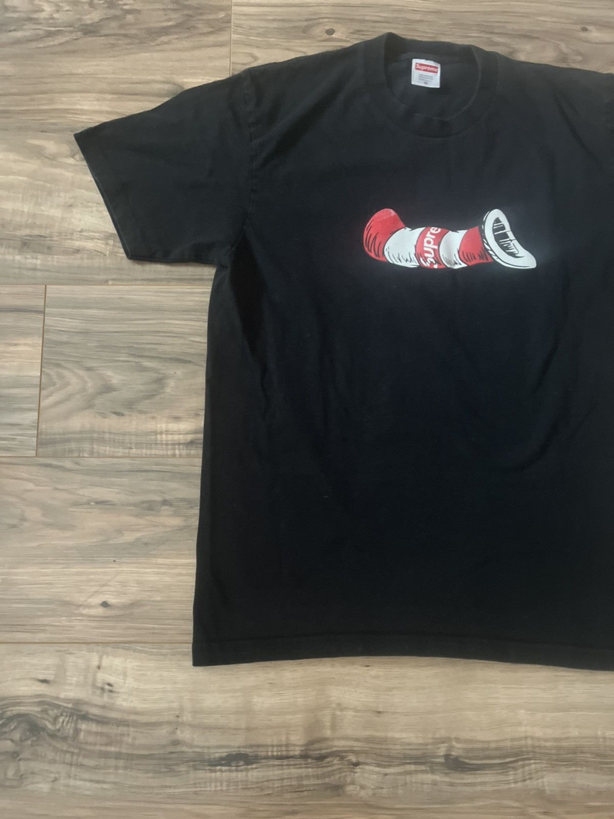 Supreme Supreme Cat In The Hat Tee Size US M / EU 48-50 / 2 - 11 Thumbnail
