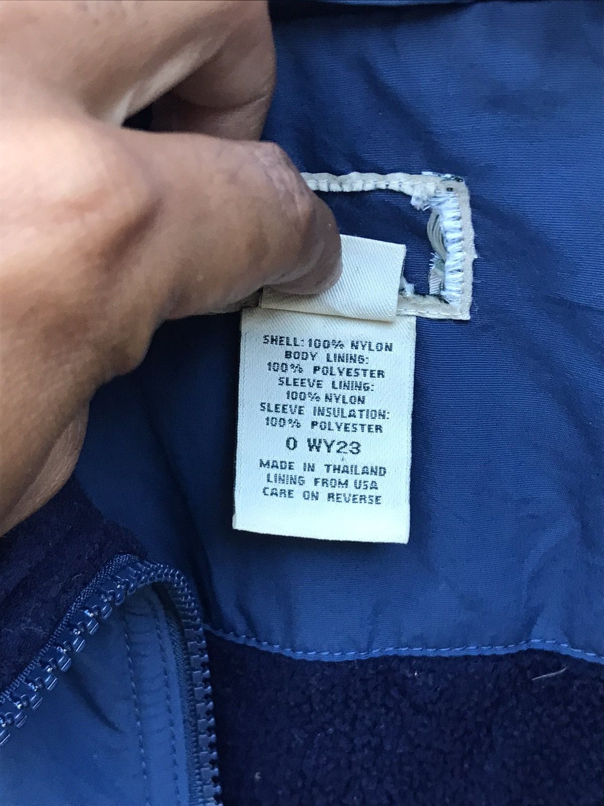 L.L. Bean × Vintage ⚡️Vintage LL.Bean Distressed Tagging Zipper Jacket Size US L / EU 52-54 / 3 - 11 Thumbnail