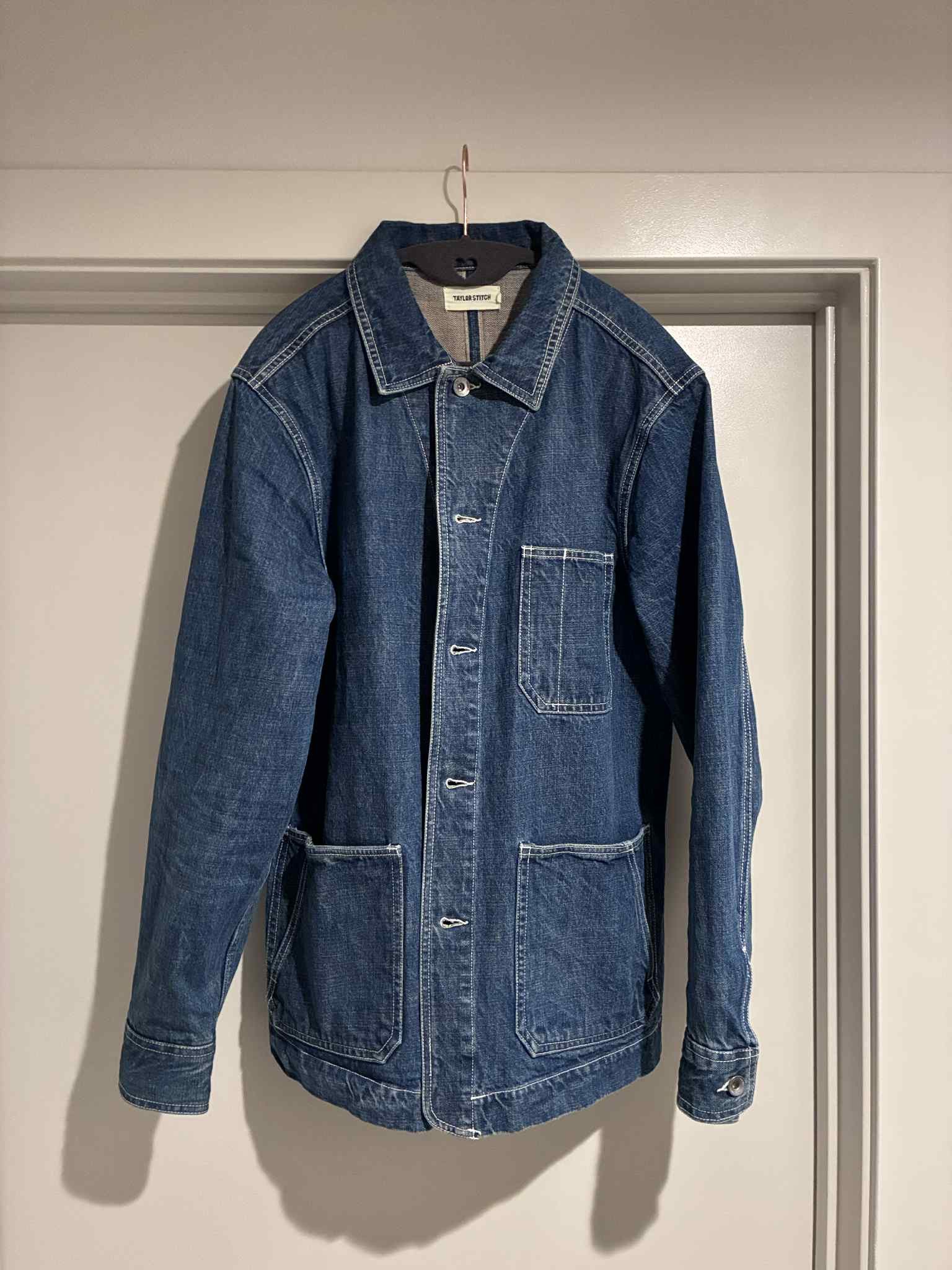 【新品・レア】Taylor Stitch USA製デニムジャケット Lサイズ Taylor Stitch テイラースティッチ デニムジャケット - メルカリ