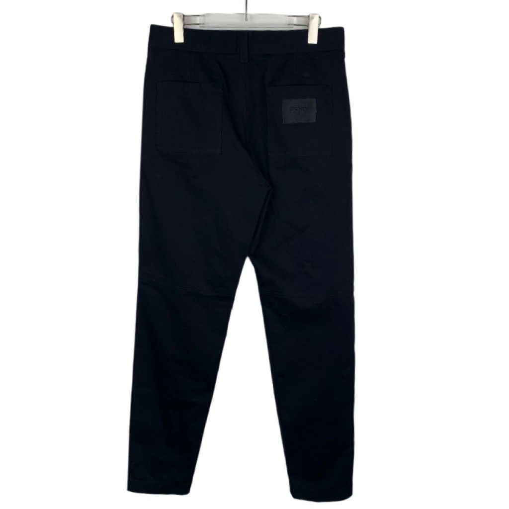 Fendi Fendi Zip Detail Black Trousers – Relaxed Fit (Size M) Size US 32 / EU 48 - 8 Thumbnail