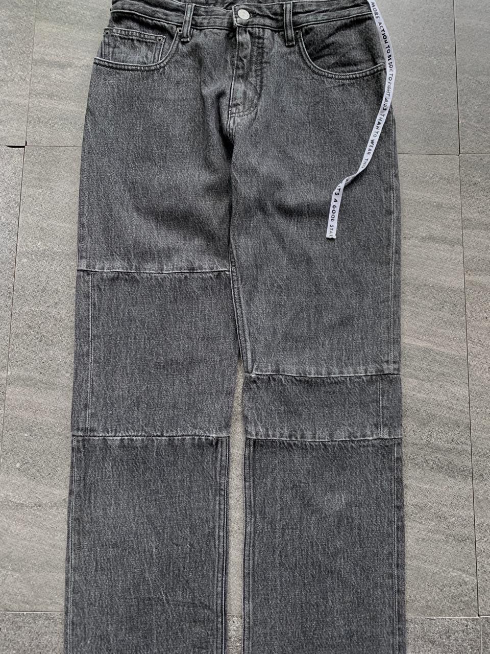 Maison Margiela FREE TAX! MM6 Paneled Wash Denim Jeans Size US 28 / EU 44 - 2 Thumbnail