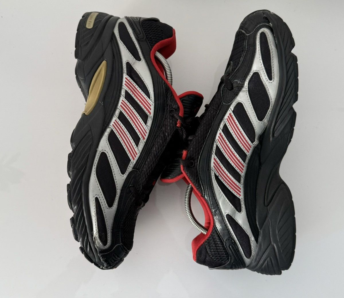 Adidas Vintage Y2K Adidas Bounce Avant Garde Rare Hype Sneakers Size US 9.5 / EU 42-43 - 2 Thumbnail