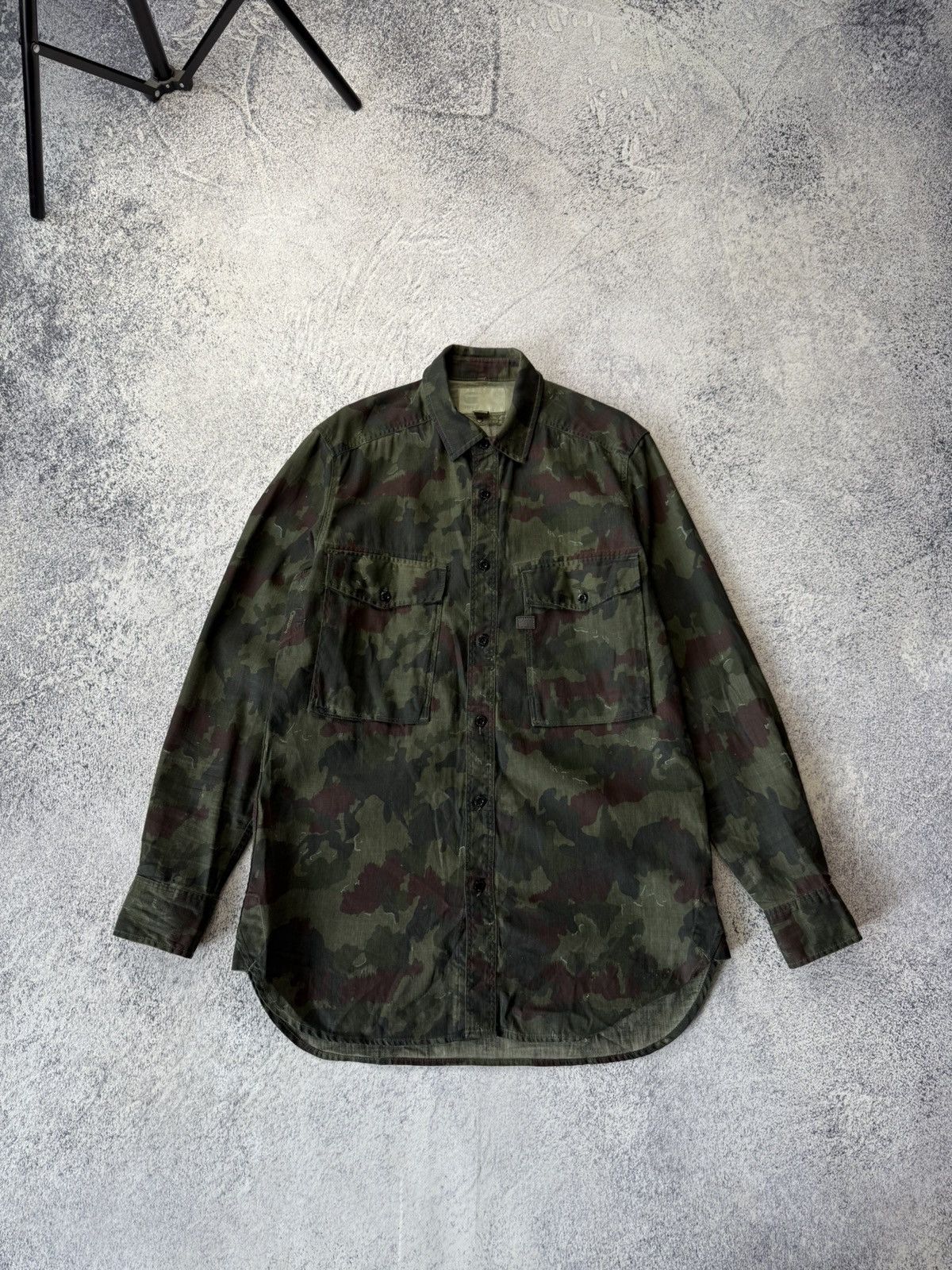 G-Star Vintage G Star Raw Multicam Thick Shirt Size M Size US M / EU 48-50 / 2 - 1 Thumbnail