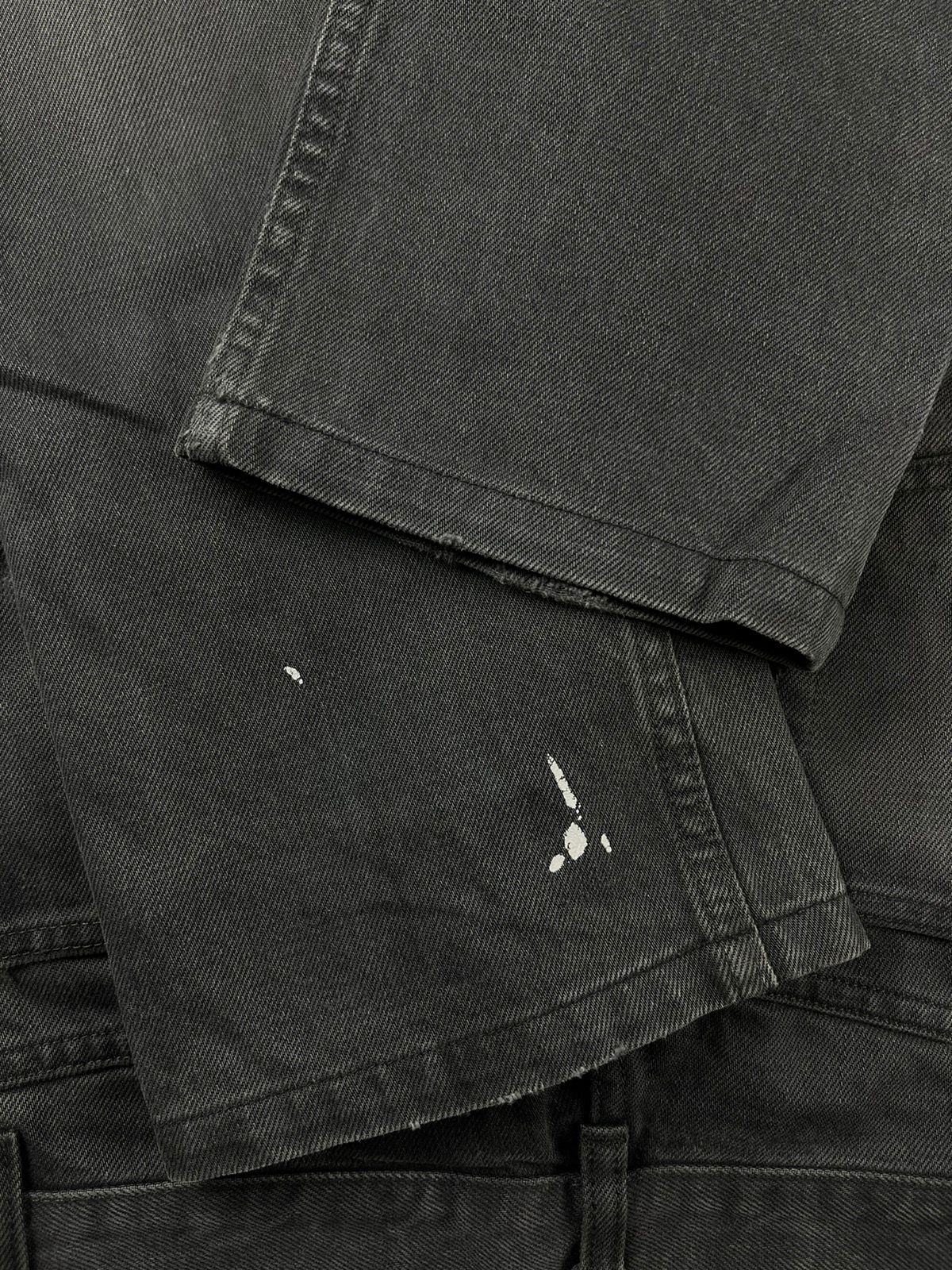 Vintage AW00 Helmut Lang Charcoal Bootcut Painter Denim Jeans Size US 27 - 8 Thumbnail
