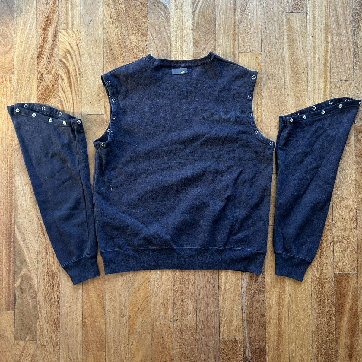 Lad Musician Lad Musician AW02 Prohouse detachable sleeves sweatshirt Size US S / EU 44-46 / 1 - 3 Thumbnail