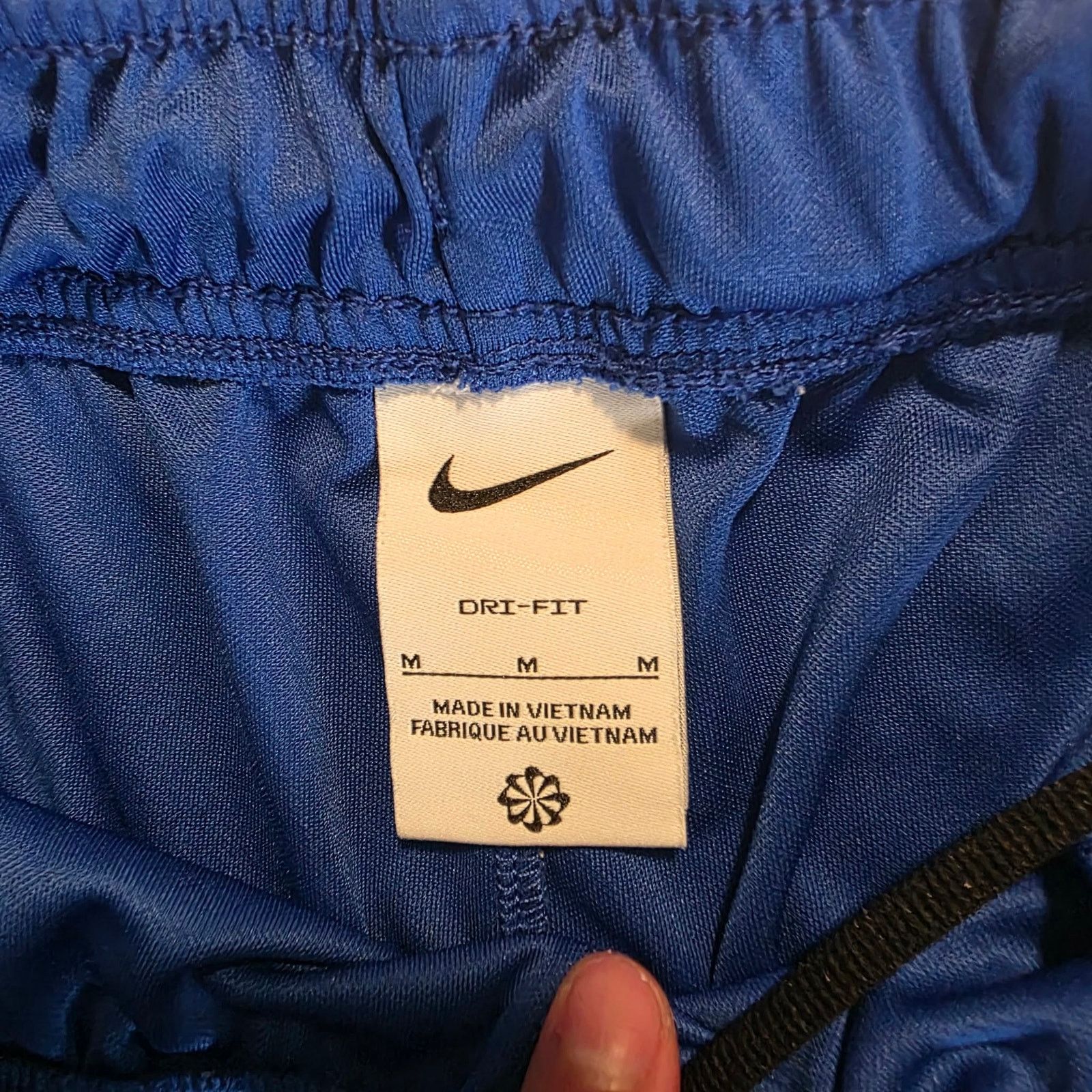 Nike Nike Dri Fit Athletic Shorts Mens Medium Blue Running Shorts Size US 33 - 3 Thumbnail