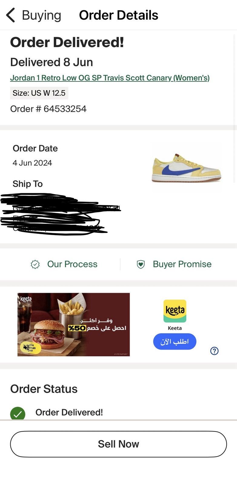 Jordan Brand × Travis Scott Travis Scott Air Jordan 1 Low Canary NO BOX🚫READ DESCRIPTION Size US 12.5 / EU 45-46 - 15 Thumbnail