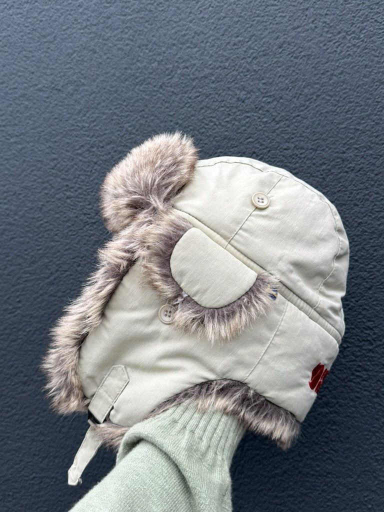 Fjallraven × Vintage Fjallraven Ushanka Hat Vintage Beige Size ONE SIZE - 4 Thumbnail
