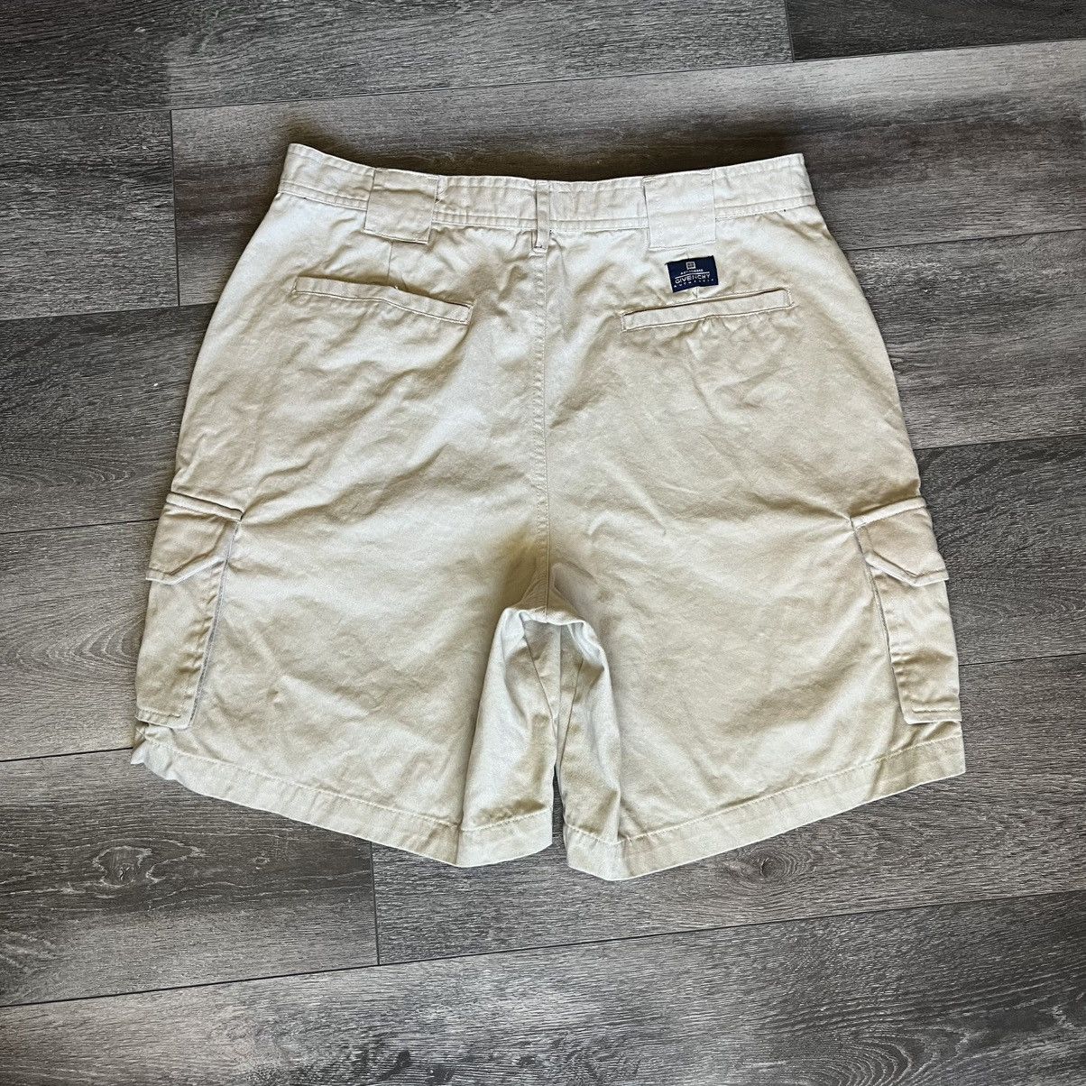 Givenchy Vintage 2000s Givenchy Activewear Paris Cargo Beige Shorts Size US 34 / EU 50 - 1 Thumbnail