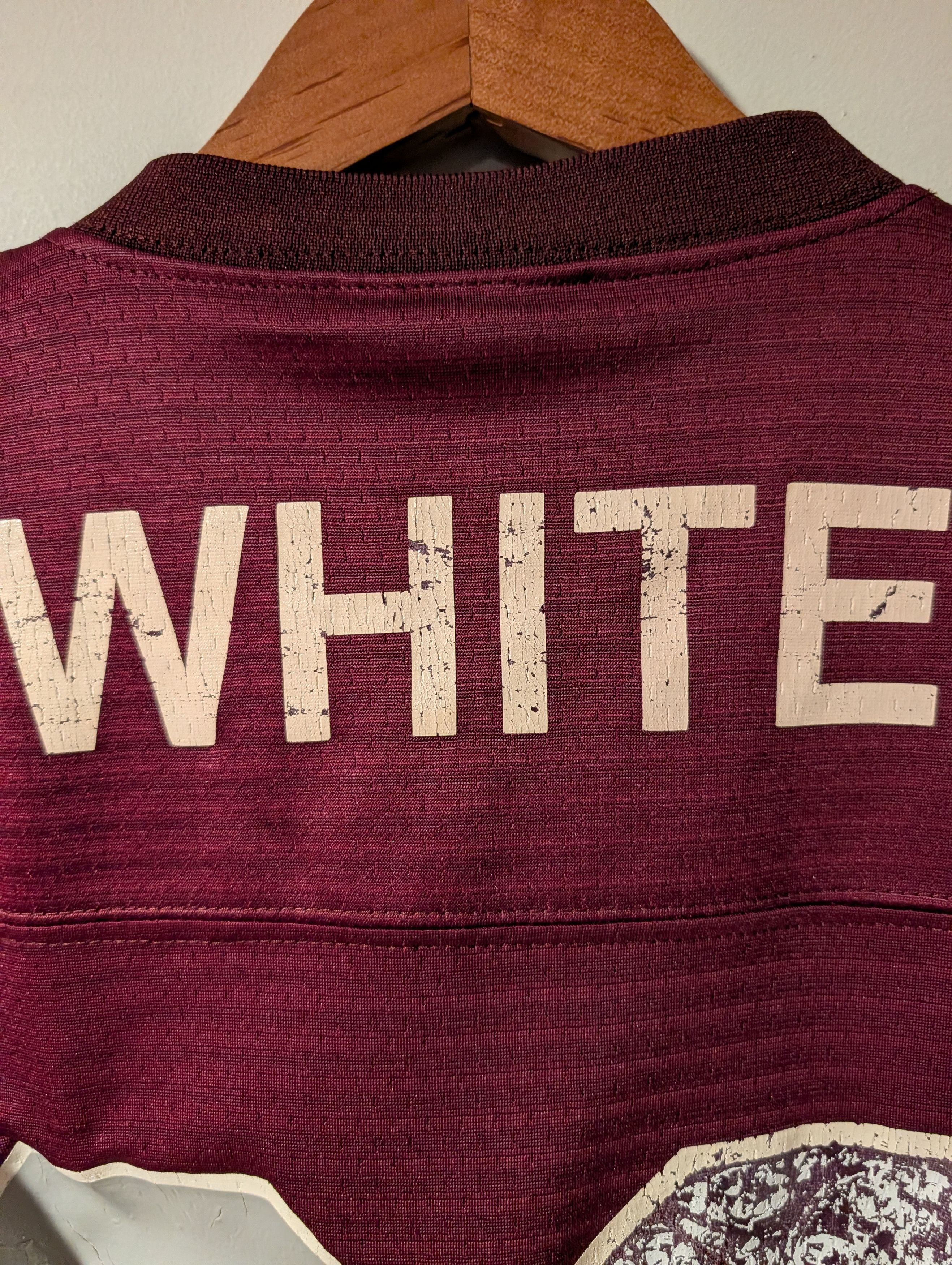 NCAA Vintage 90s Huskies #86 Maroon Football Jersey Made USA Boxy Size US M / EU 48-50 / 2 - 11 Thumbnail