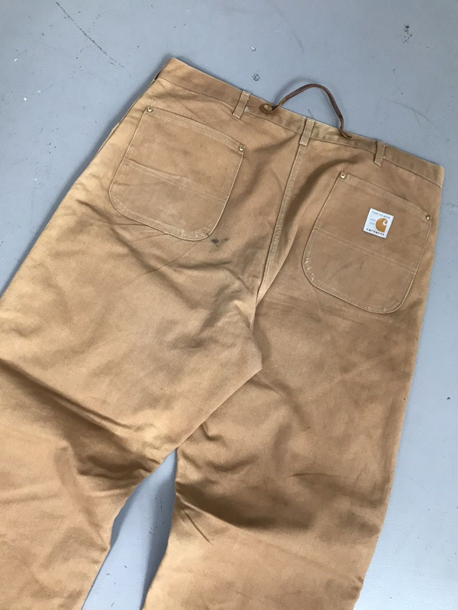Carhartt × Vintage Rare 90’s Carhartt Qulit Lined Denim Size US 42 / EU 58 - 1 Thumbnail