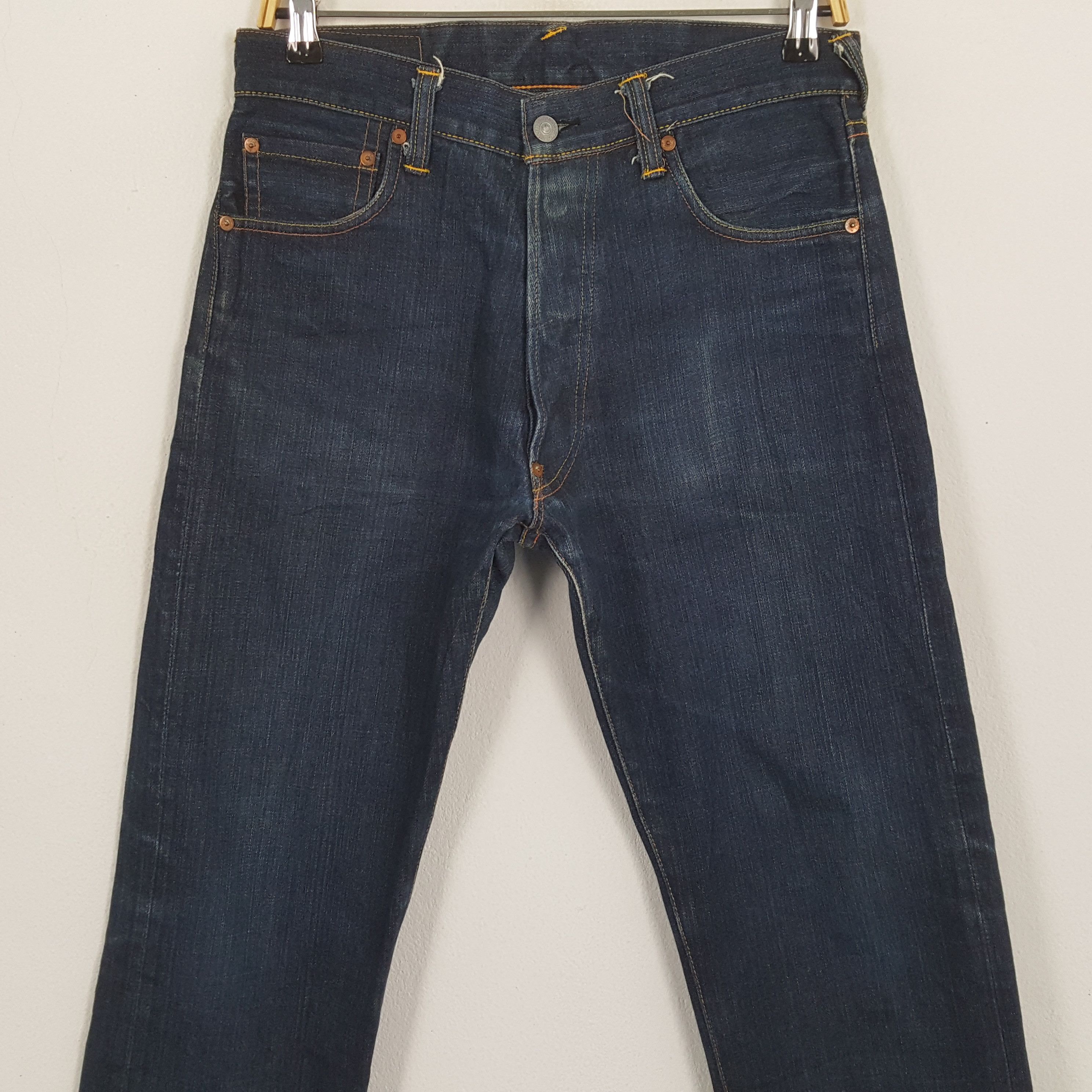 Evisu × Japanese Brand × Vintage Vintage EVISU Japanese Brand Daicock Custom Design Jeans Size US 29 - 5 Thumbnail