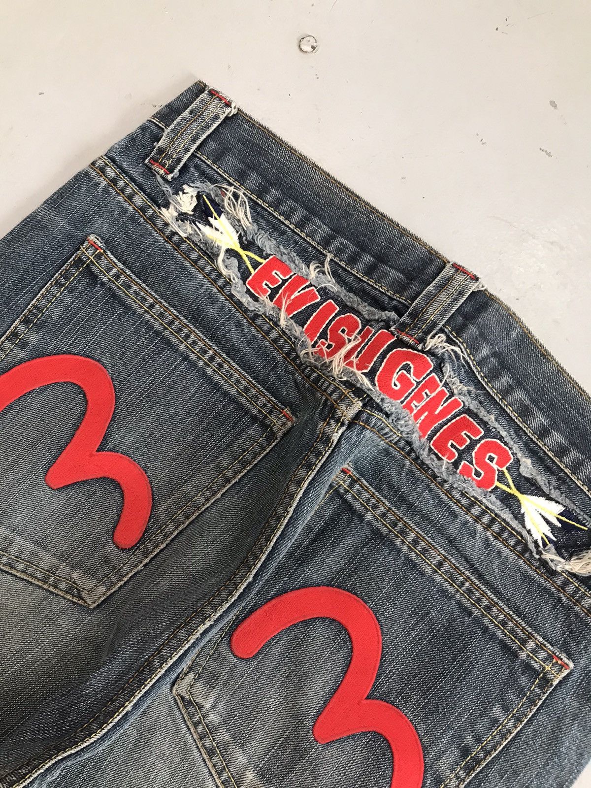 Japanese Brand Vintage Evisu inspired denim Size US 32 / EU 48 - 5 Thumbnail