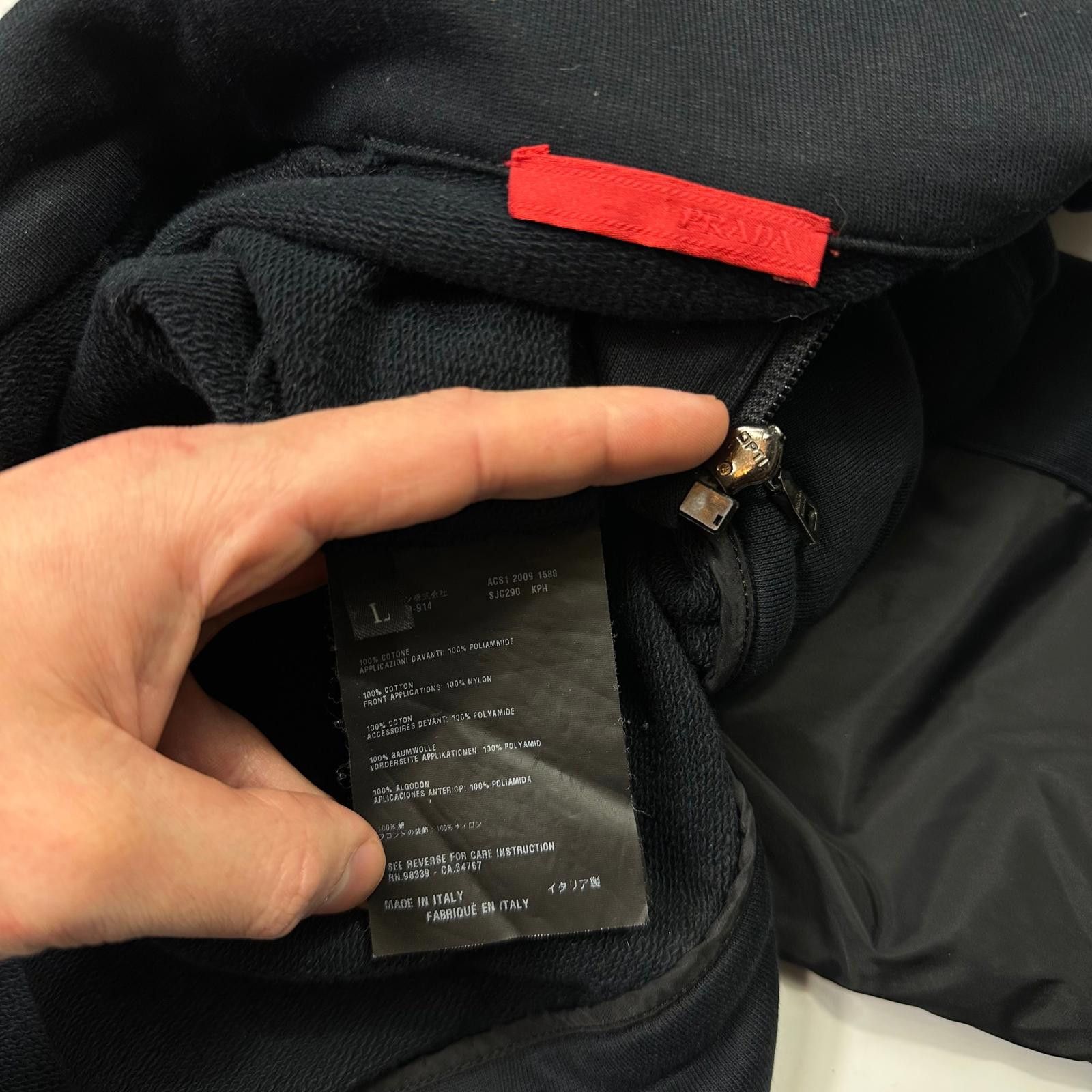 Prada Prada Sport 2009 Angled Nylon Panelled Track Jacket - M Size US M / EU 48-50 / 2 - 6 Thumbnail