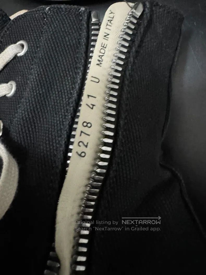 Rick Owens Rick Owens Side Letter Logo Chuck Taylor All Star Size US 8 / EU 41 - 9 Thumbnail