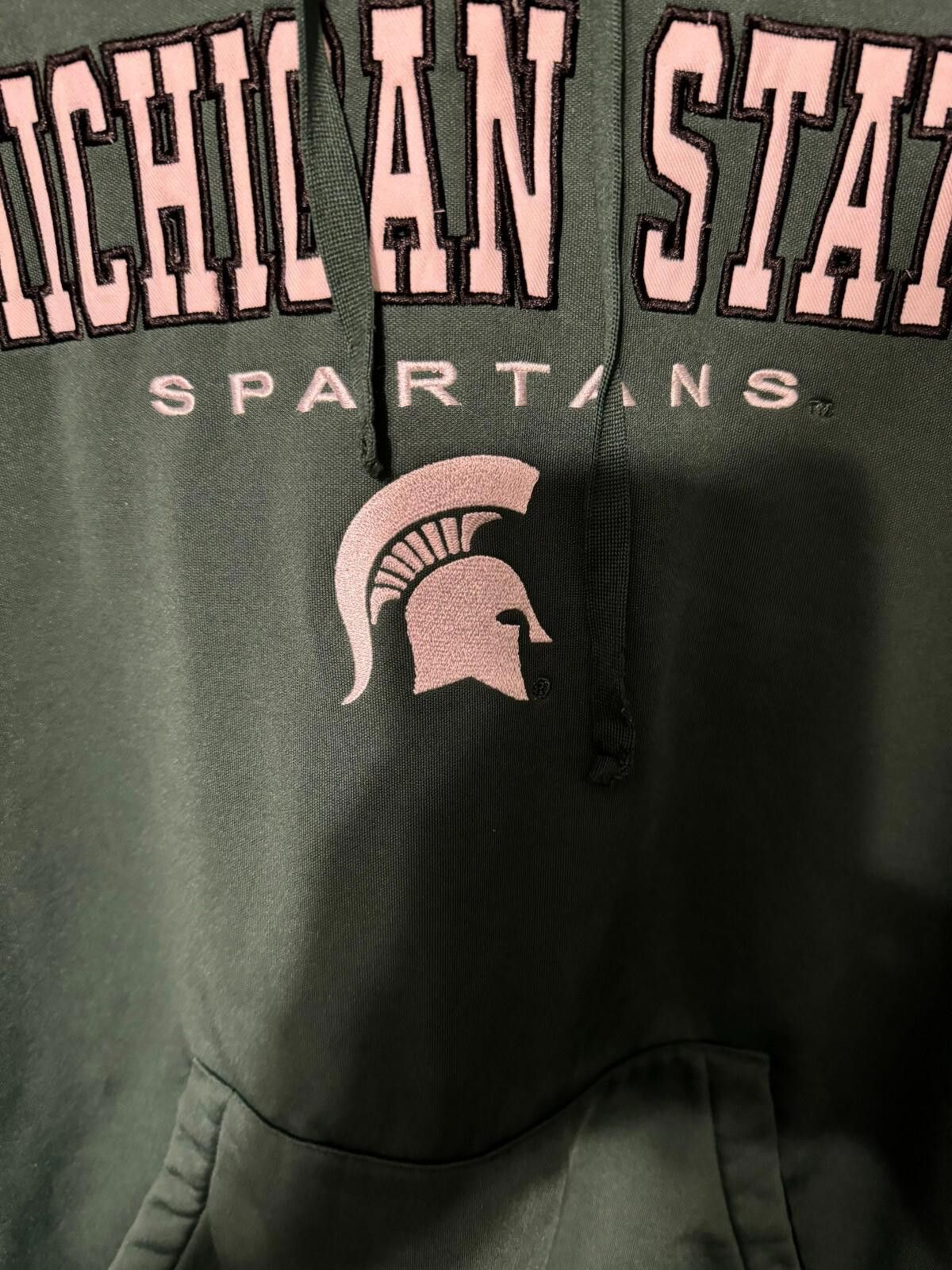 Colosseum Athletics Michigan State Spartans Colosseum hoodie Green Men Size L Size US L / EU 52-54 / 3 - 5 Thumbnail
