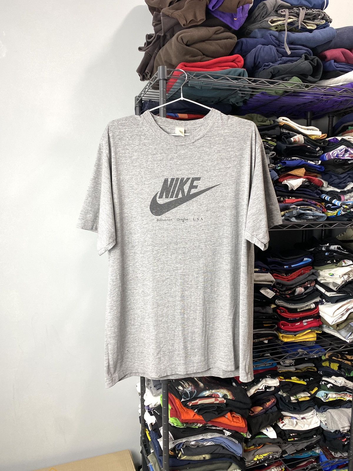 Nike Rare! Vintage 80’s Nike T Shirt Oregon USA Court Size US M / EU 48-50 / 2 - 1 Thumbnail