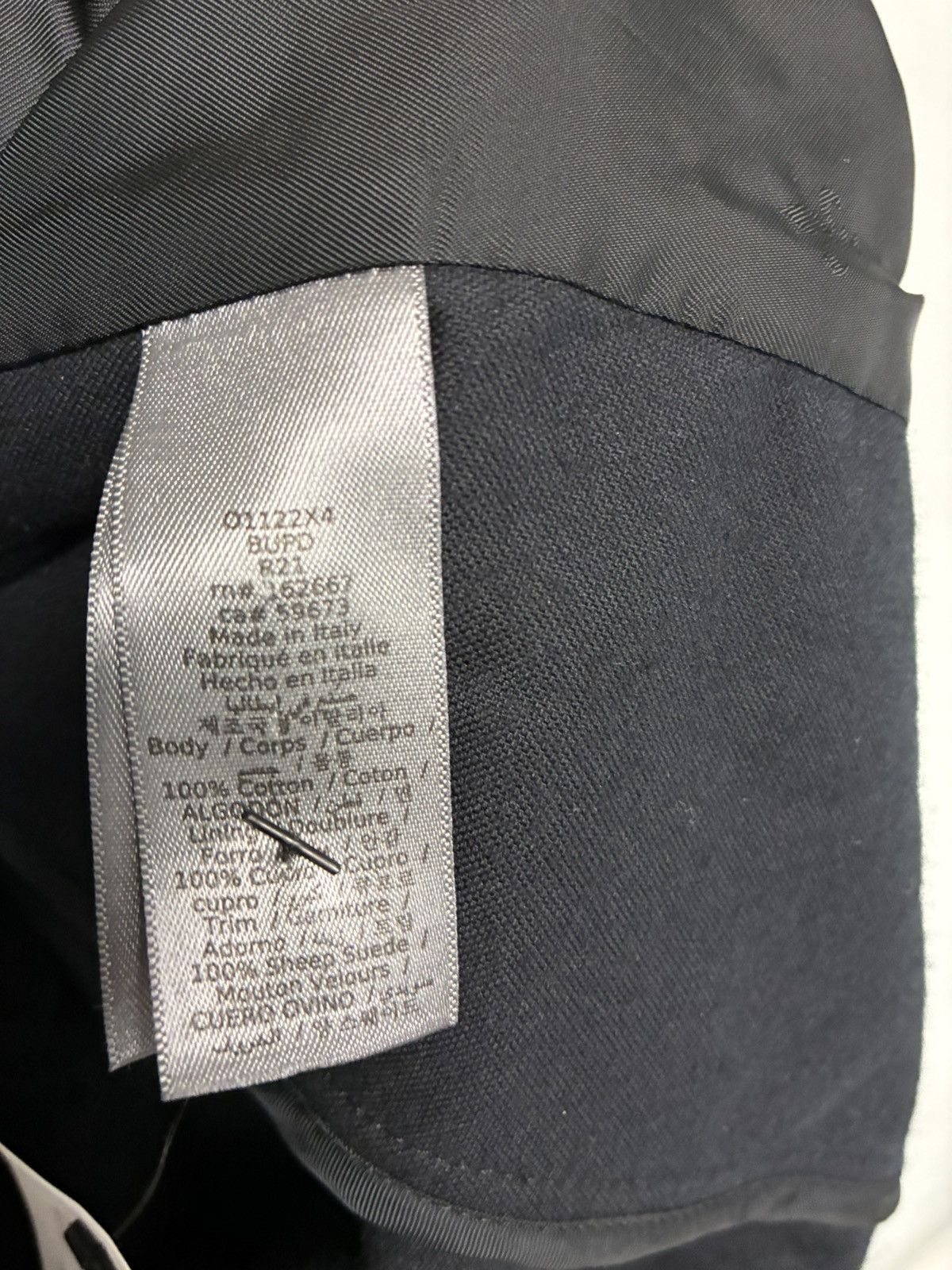 John Varvatos Slim Fit Double breasted Cutaway Jacket EU 48 USA 38 Size US M / EU 48-50 / 2 - 9 Thumbnail