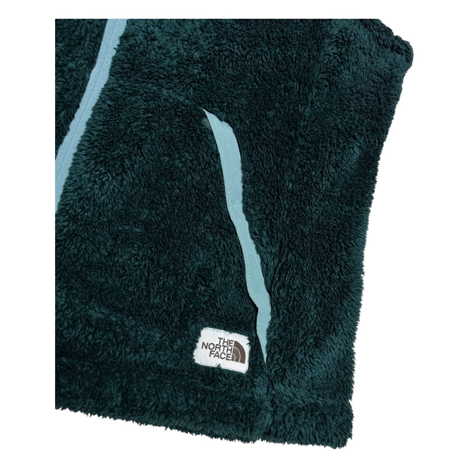 The North Face THE NORTH FACE Faux Fur Fleece Winter Green Vest Medium Size M / US 6-8 / IT 42-44 - 5 Thumbnail