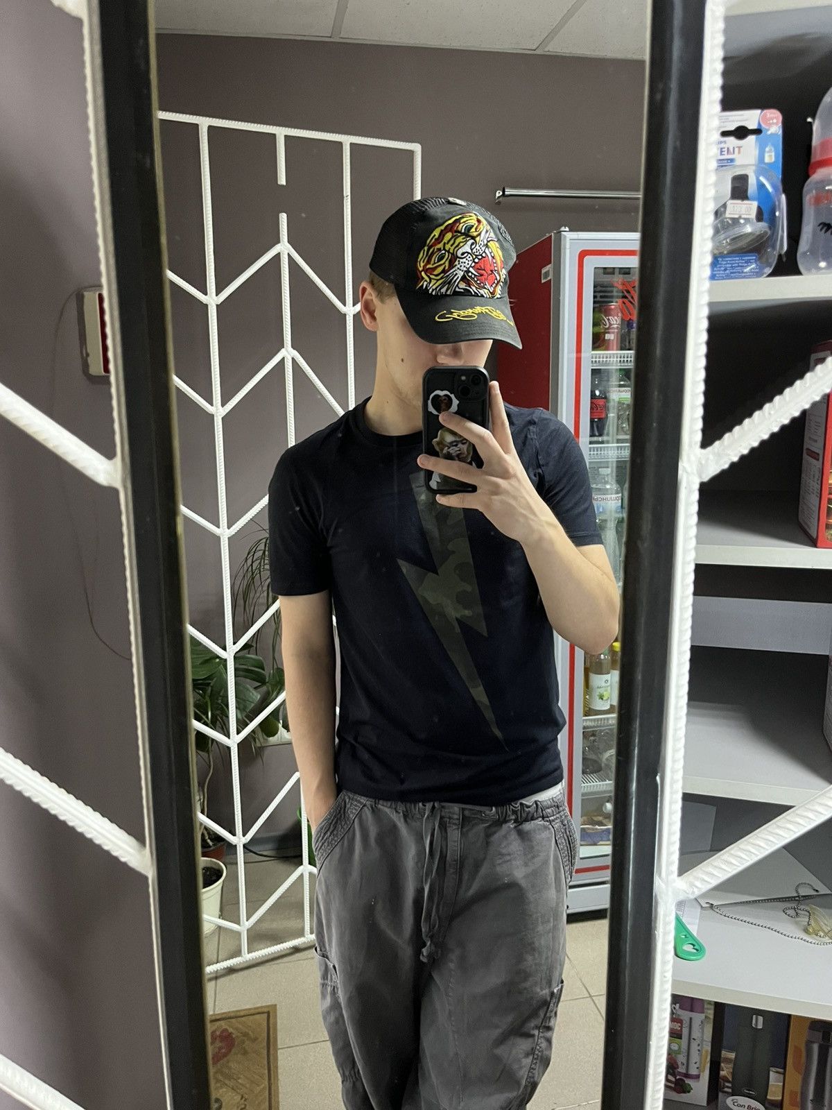 Christian Audigier × Ed Hardy × Vintage Rare Vintage Ed Hardy Tiger Cap Size ONE SIZE - 5 Thumbnail