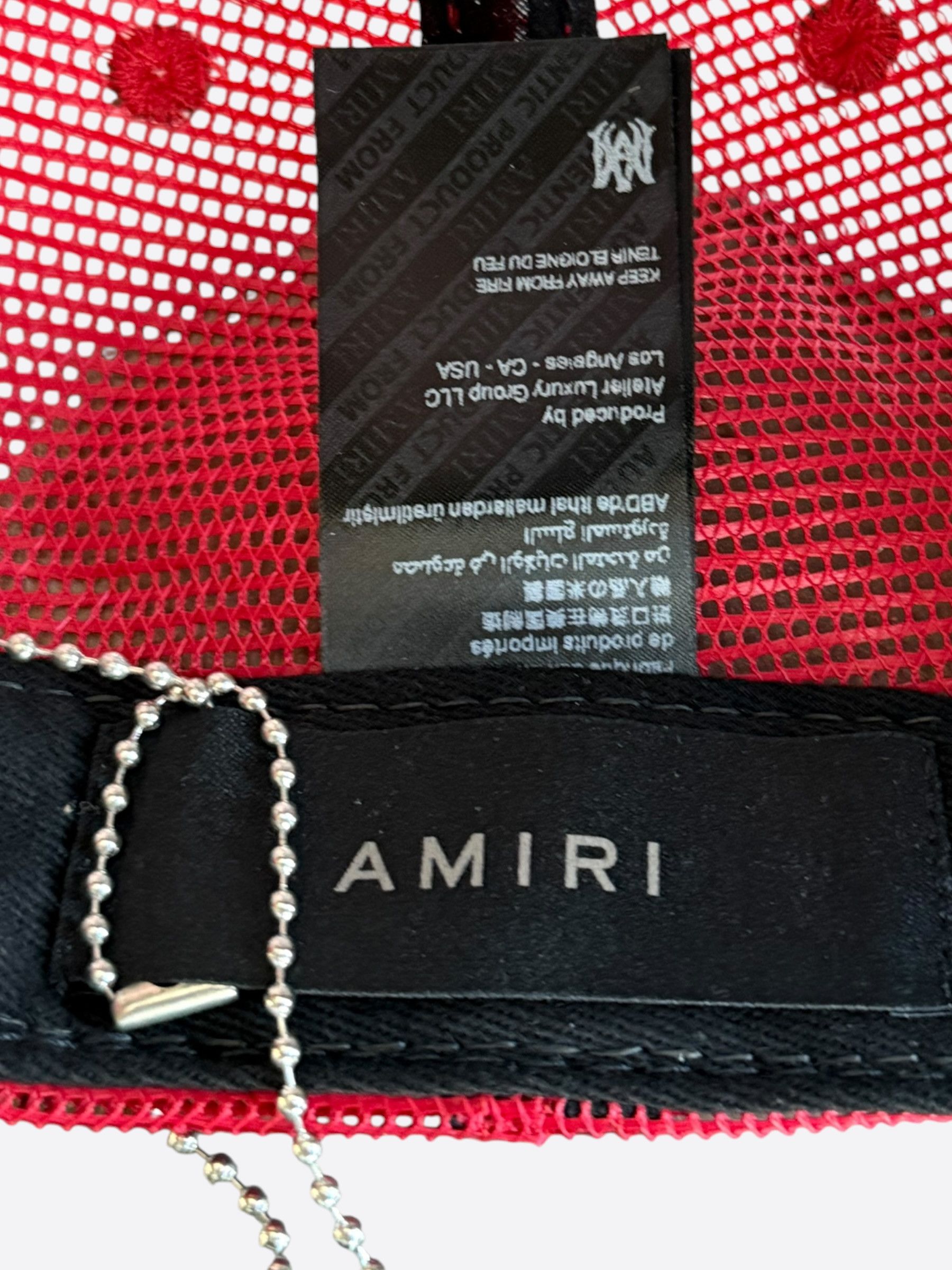 Amiri Amiri Red & White Stars Trucker Hat Size ONE SIZE - 5 Thumbnail