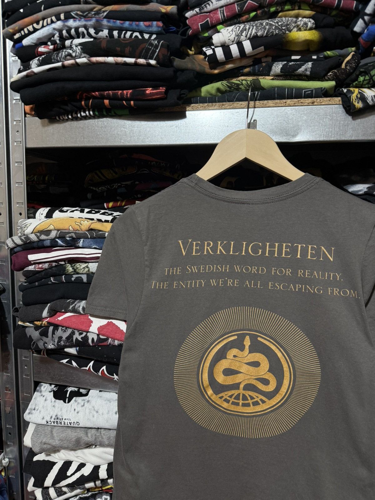 Band Tees Vintage 2019 Soilwork Verkligheten Rock T-Shirt Y2K Hype Size US S / EU 44-46 / 1 - 4 Thumbnail