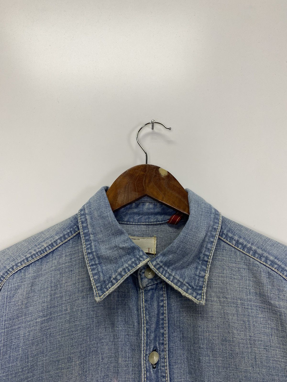 Levi's × Vintage Vintge Levis redloop button up Size US L / EU 52-54 / 3 - 7 Thumbnail
