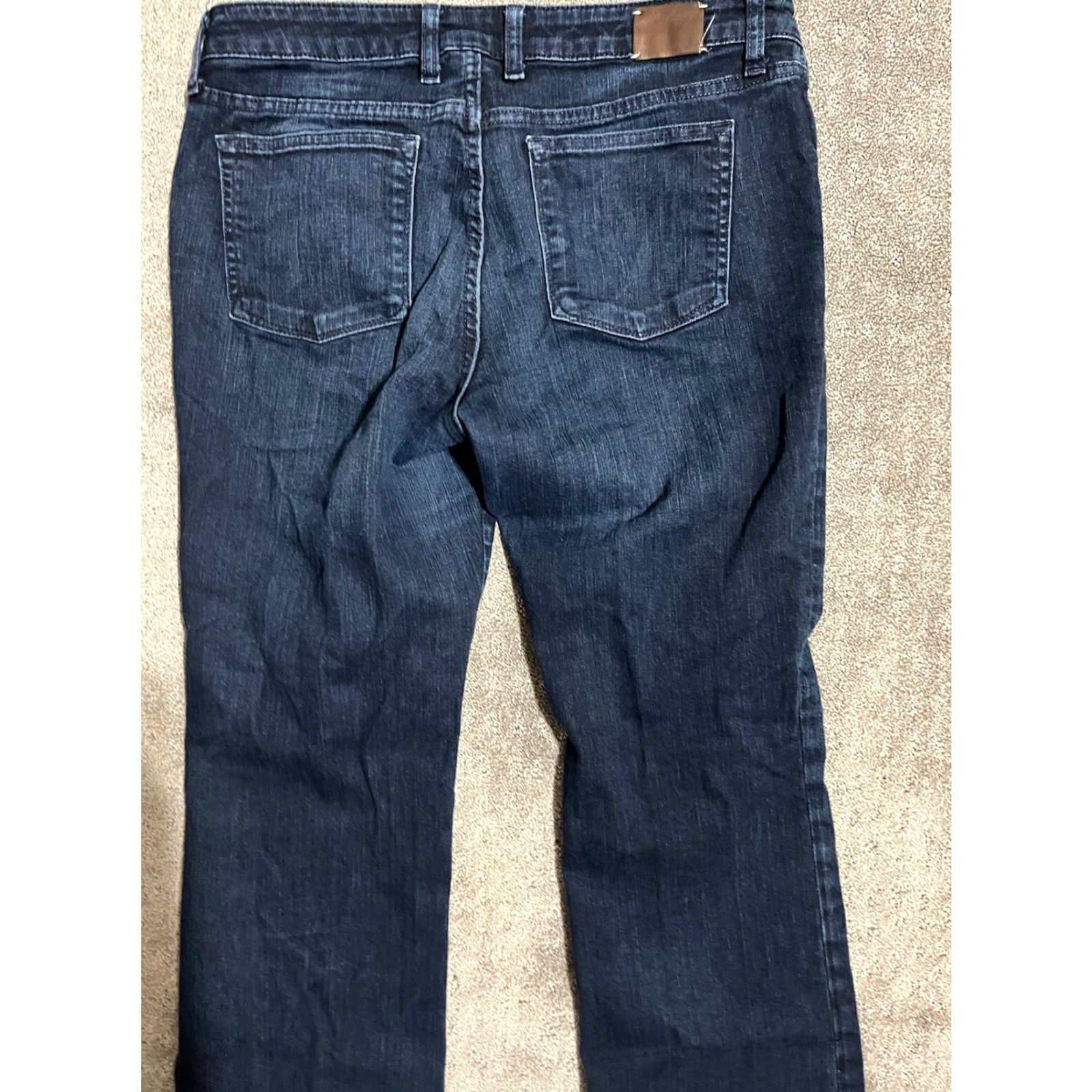 Banana Republic VINTAGE Banana Republic Jeans Bootcut Women 31 Curvy Mid Rise 33in Inseam Blue Denim Size 31 Womens Jeans Size 24" / US 00 / IT 34 - 4 Thumbnail